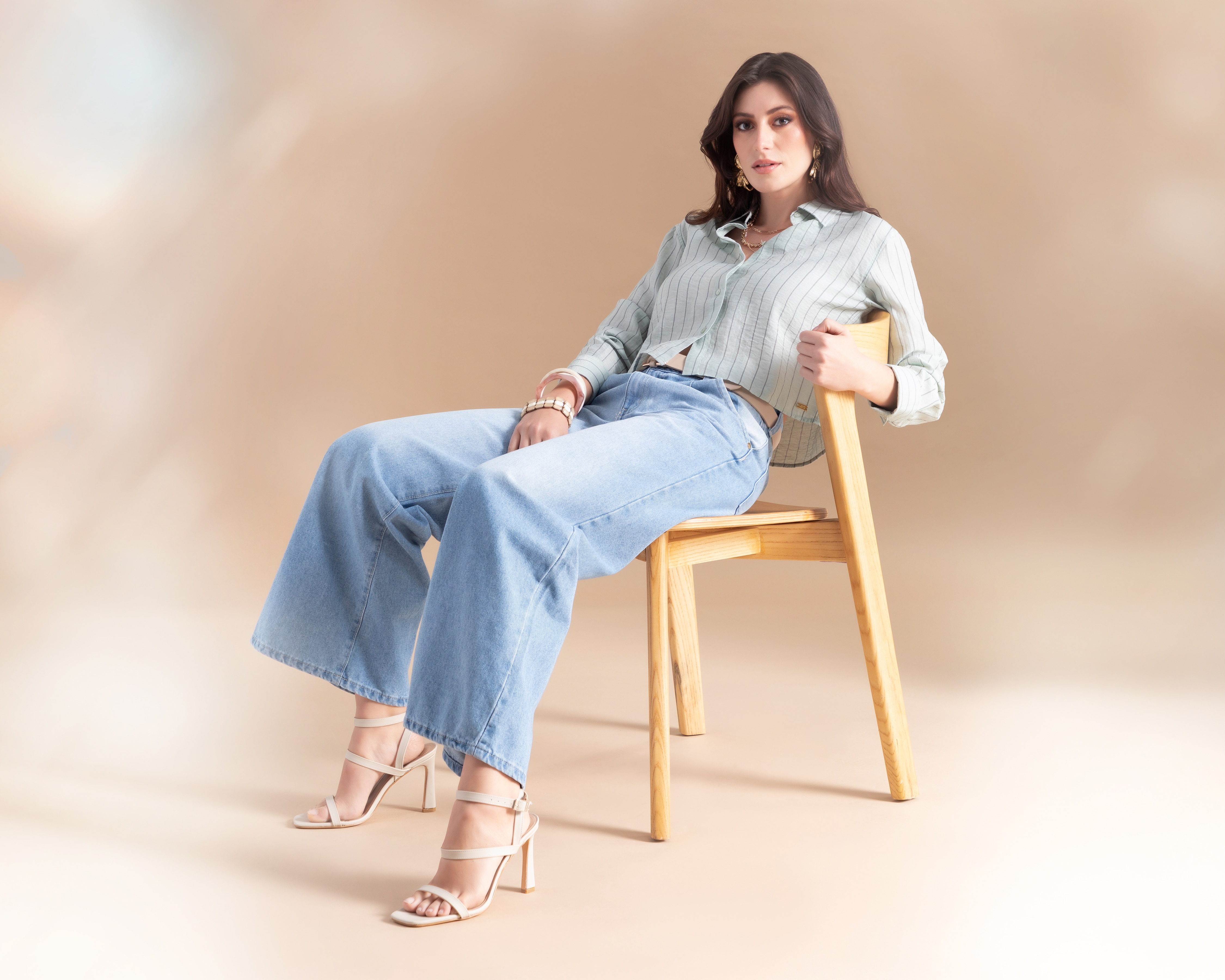 Blusa Manga Larga Jennifer Lopez para Mujer