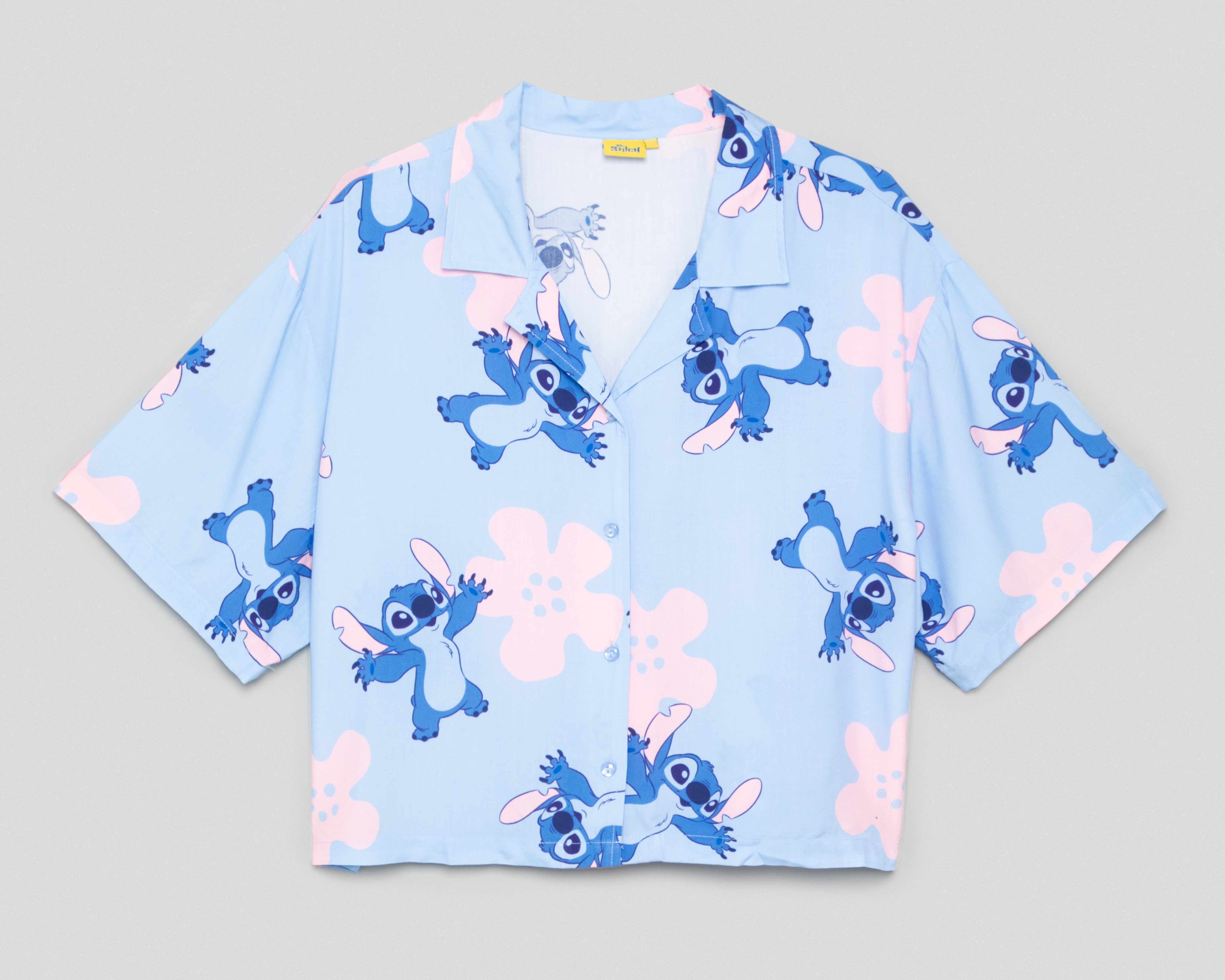 Blusa Azul Disney Lilo & Stitch Juvenil