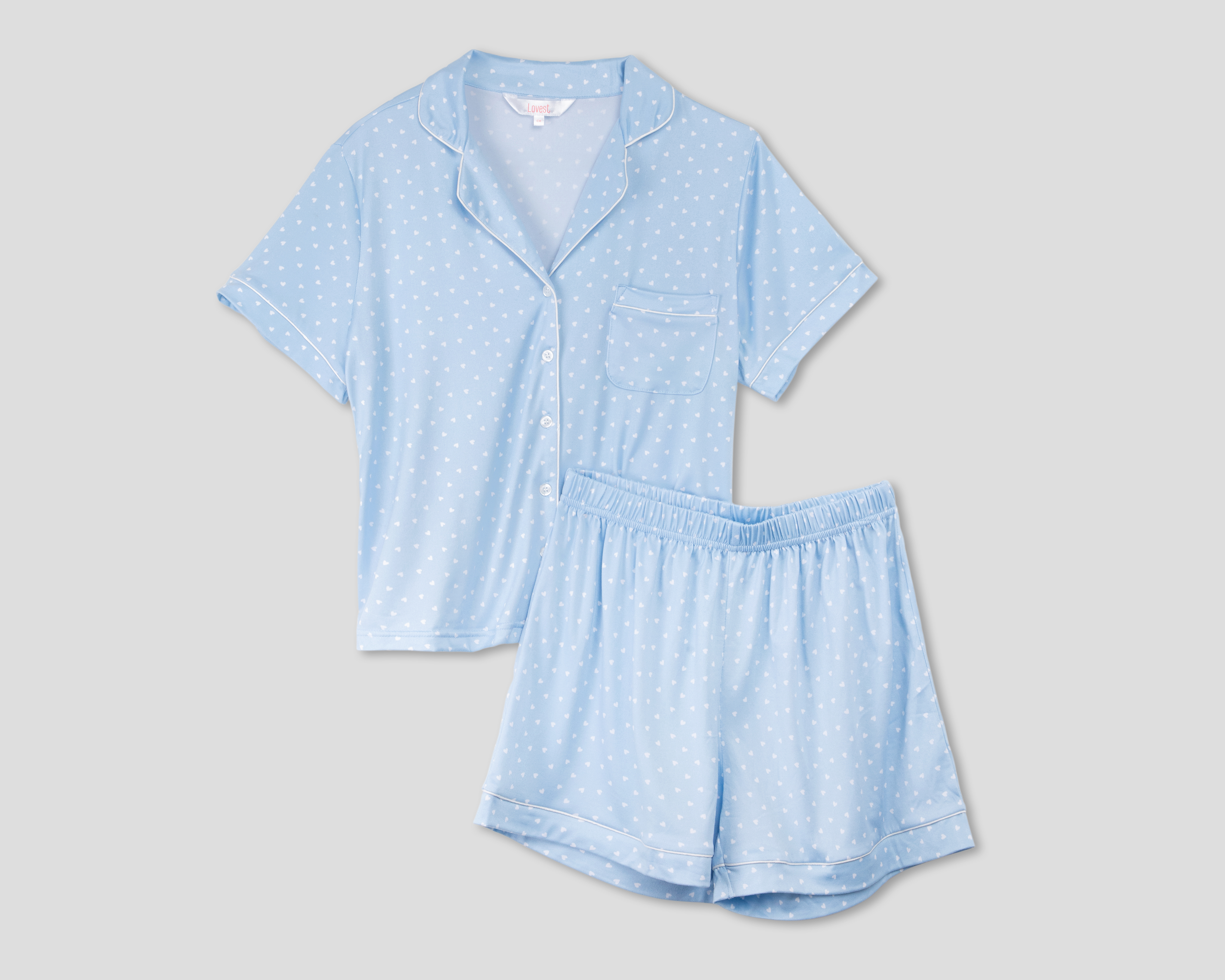 Pijama Juvenil de Corazones Lovest