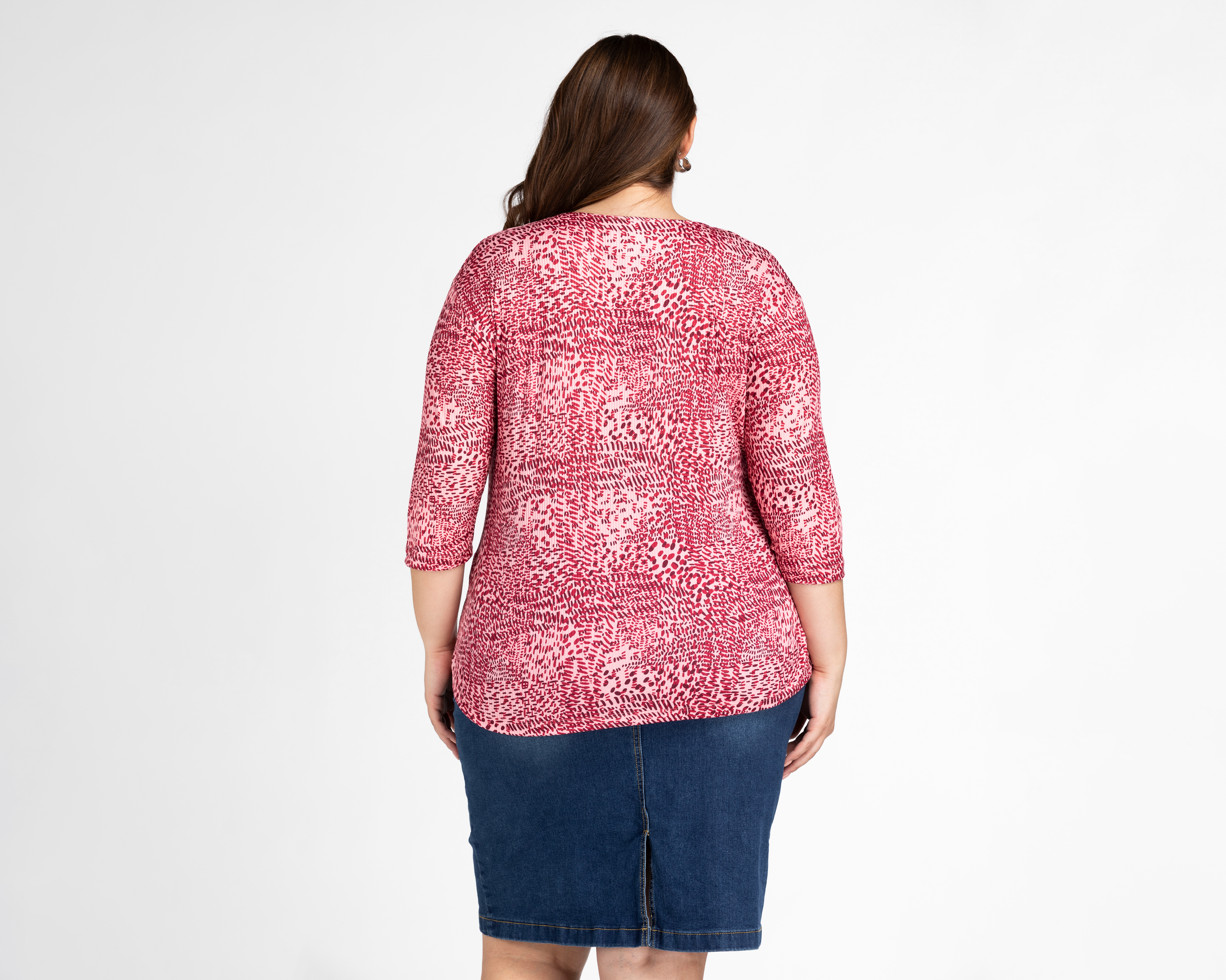 Foto 4 pulgar | Foto 3 | Blusa Sahara Manga 3/4 para Mujer