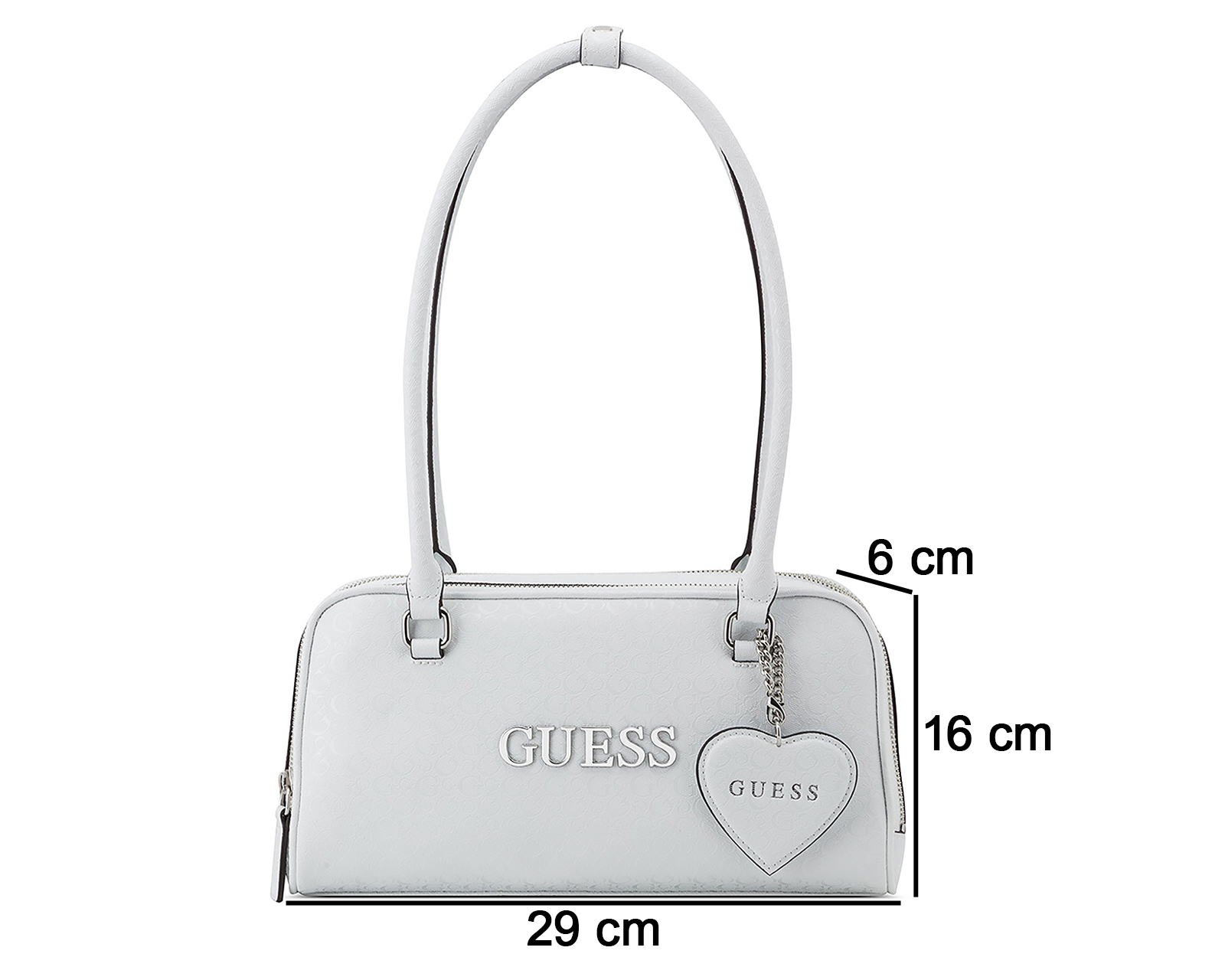 Foto 5 pulgar | Foto 4 | Bolsa de Hombro Guess Carla