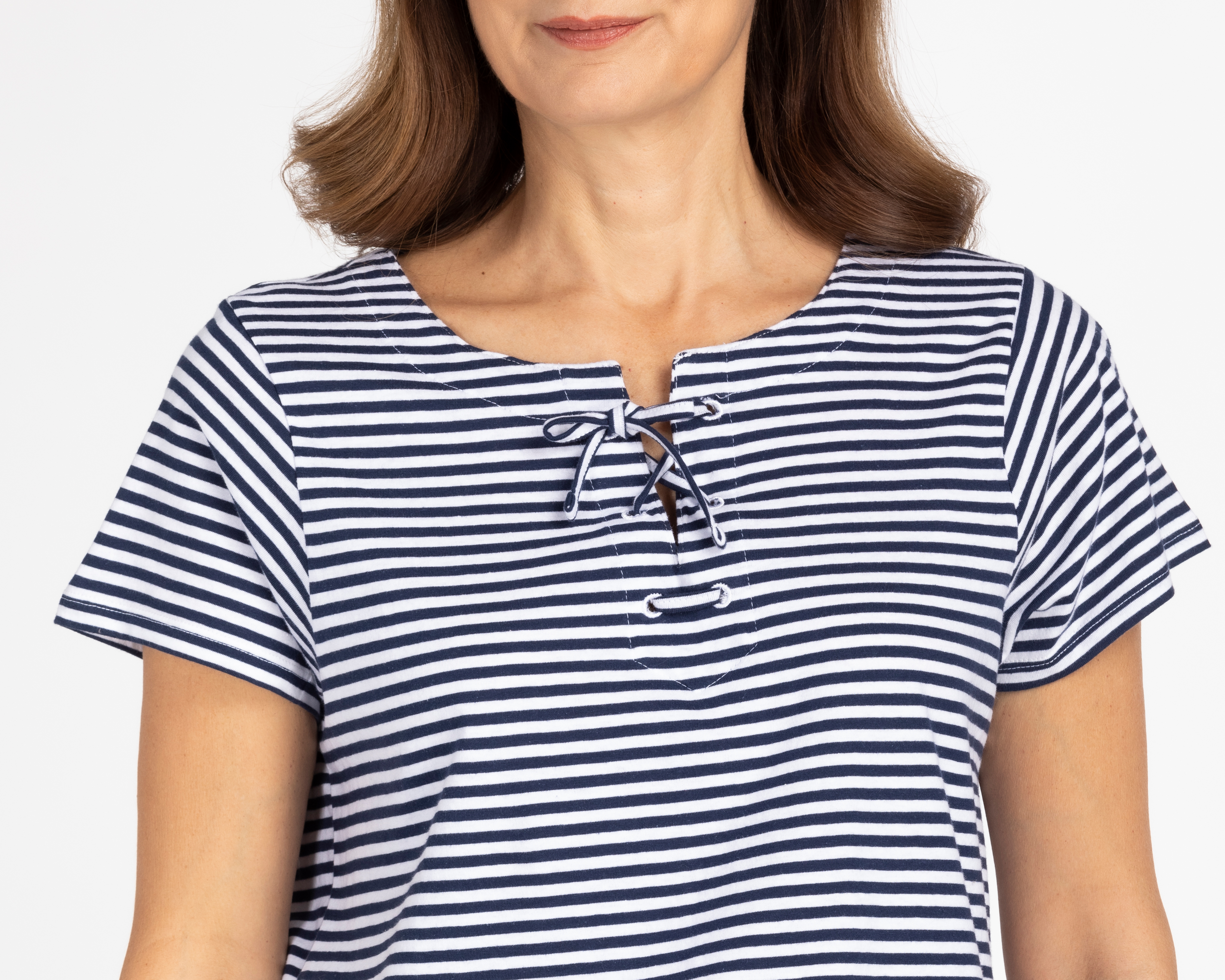 Foto 5 pulgar | Foto 4 | Blusa Lady Sun de Rayas Manga Corta