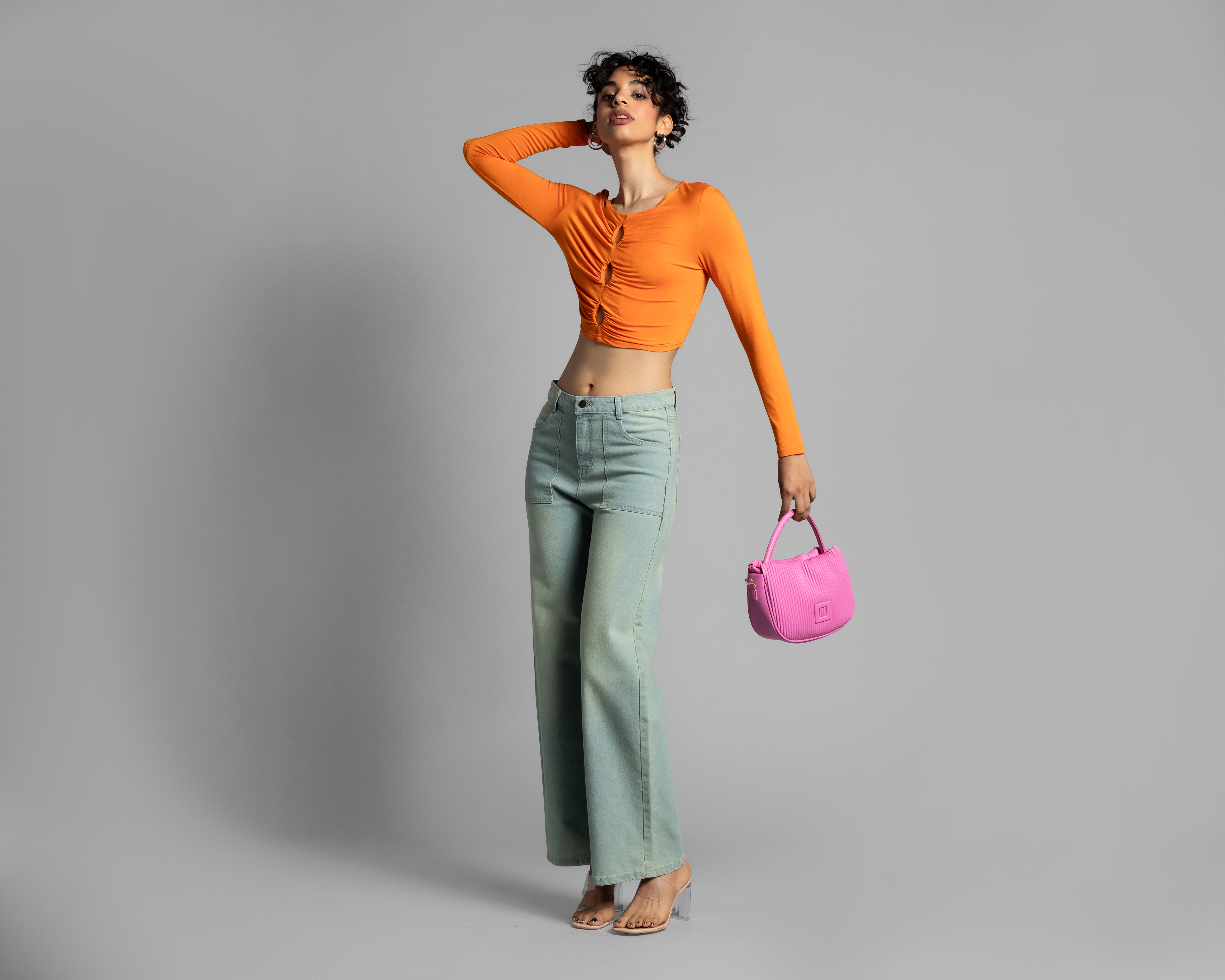 Foto 2 | Foto 2 | Playera Thinner Manga Larga con Aberturas