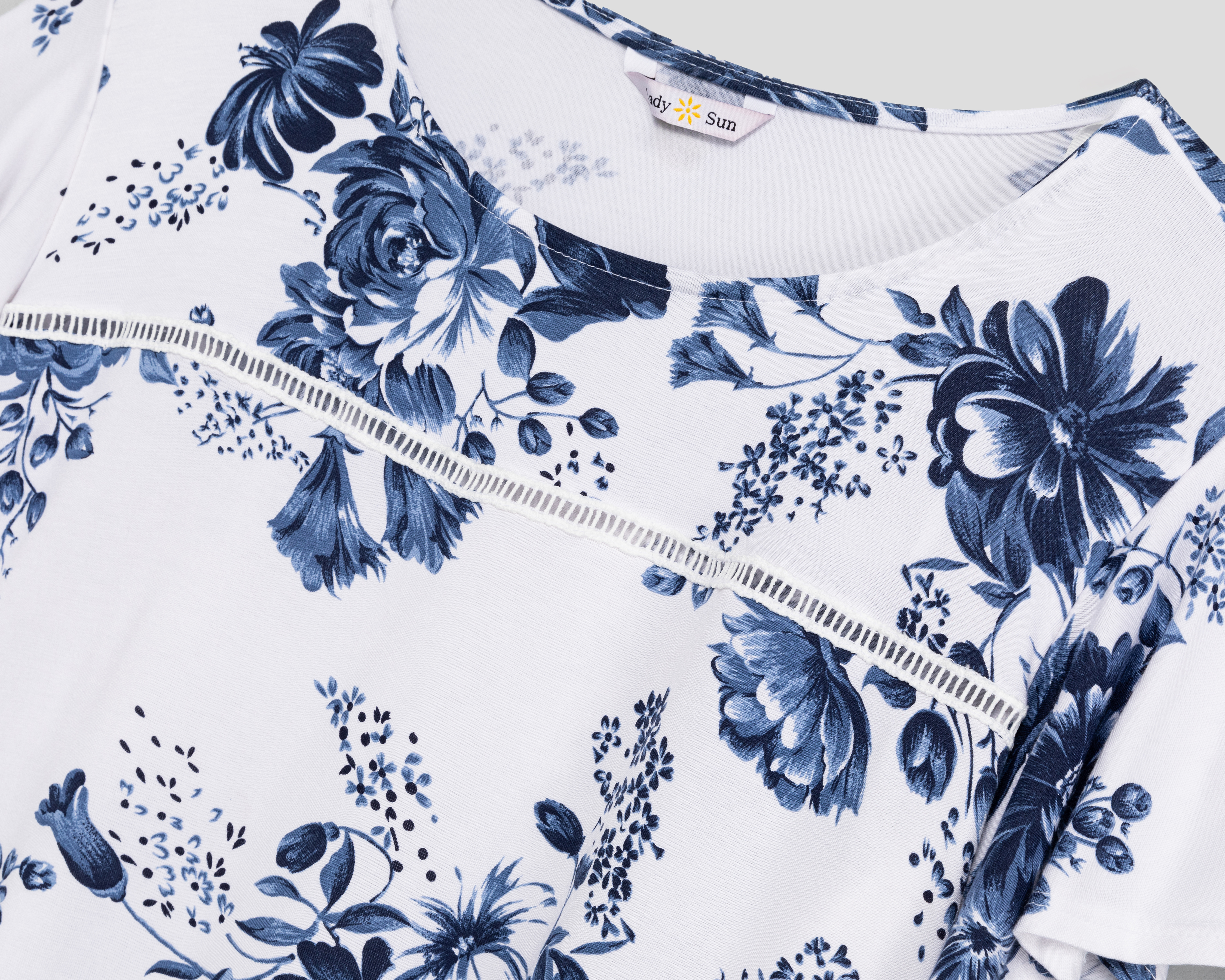 Foto 3 | Foto 3 | Blusa Lady Sun Manga Corta para Mujer