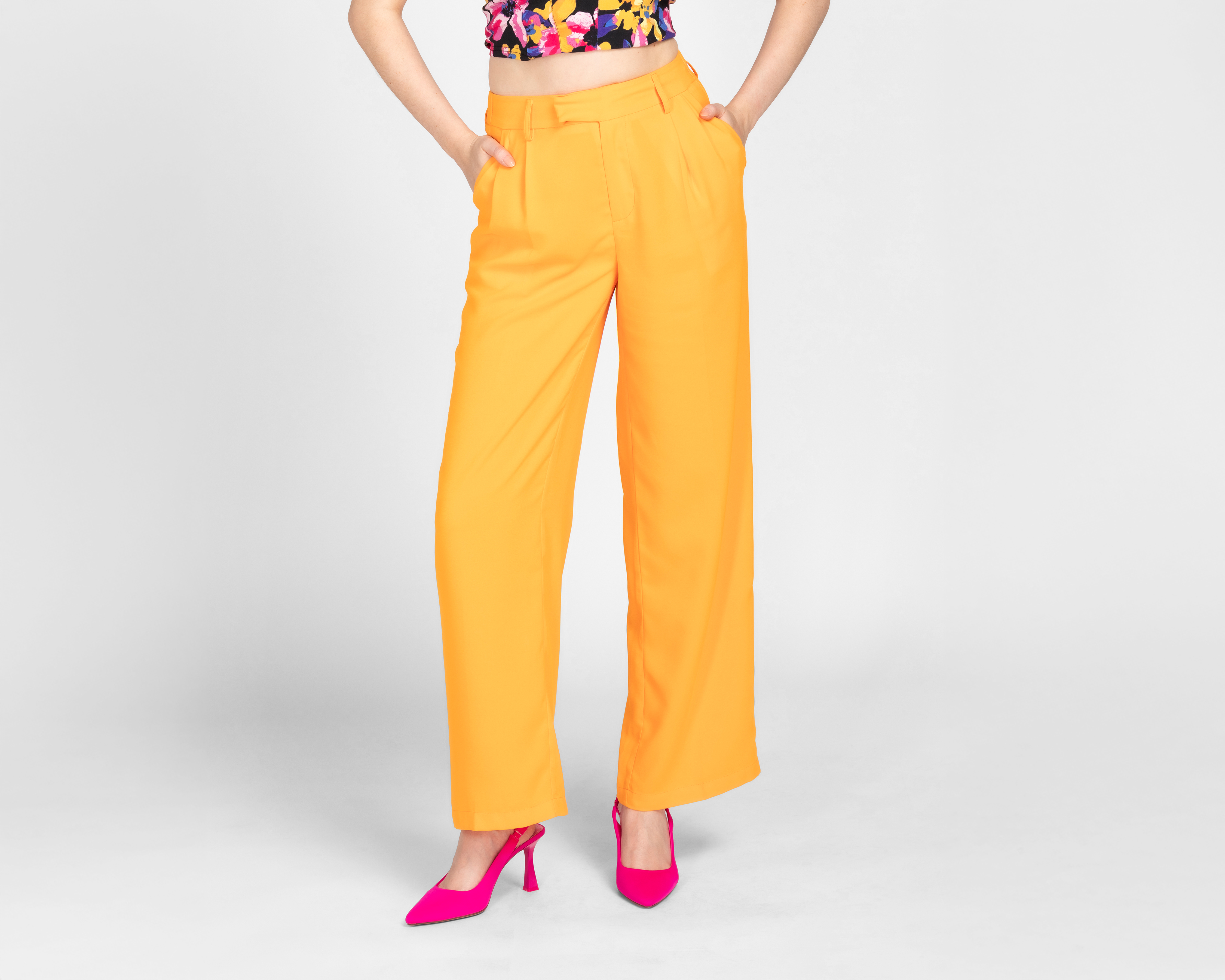 Pantalón de Vestir Sahara Wide Leg para Mujer