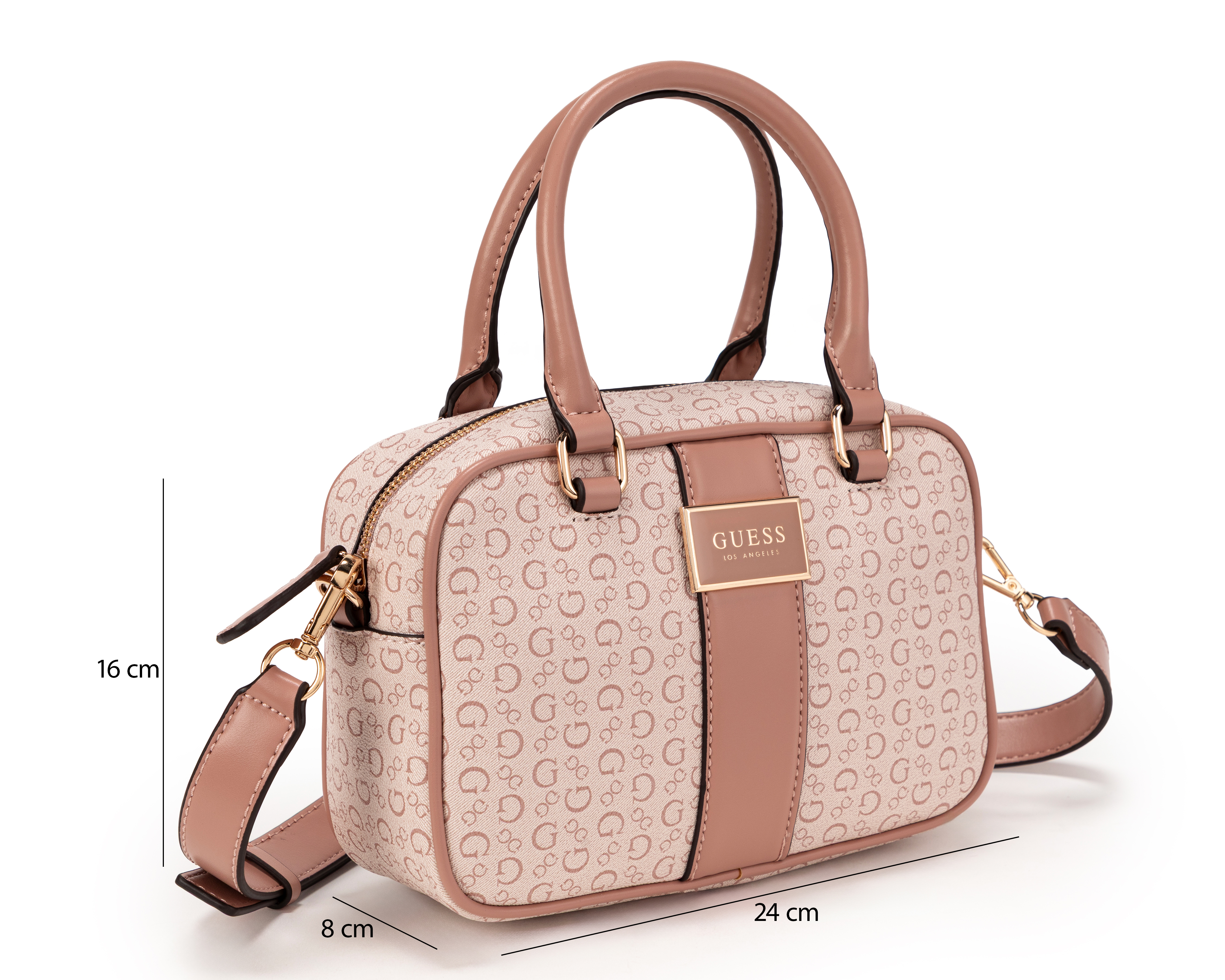 Foto 5 | Foto 5 | Bolsa de Mano Guess Isabella con Correa