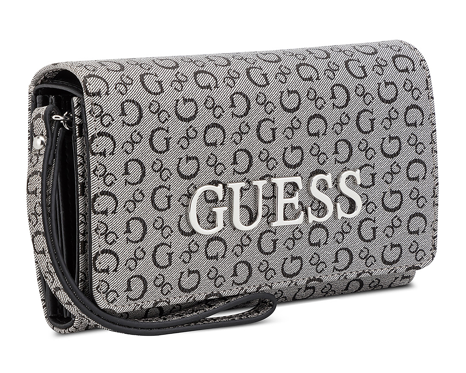 Foto 3 pulgar | Foto 2 | Cartera para Mujer Guess Negra