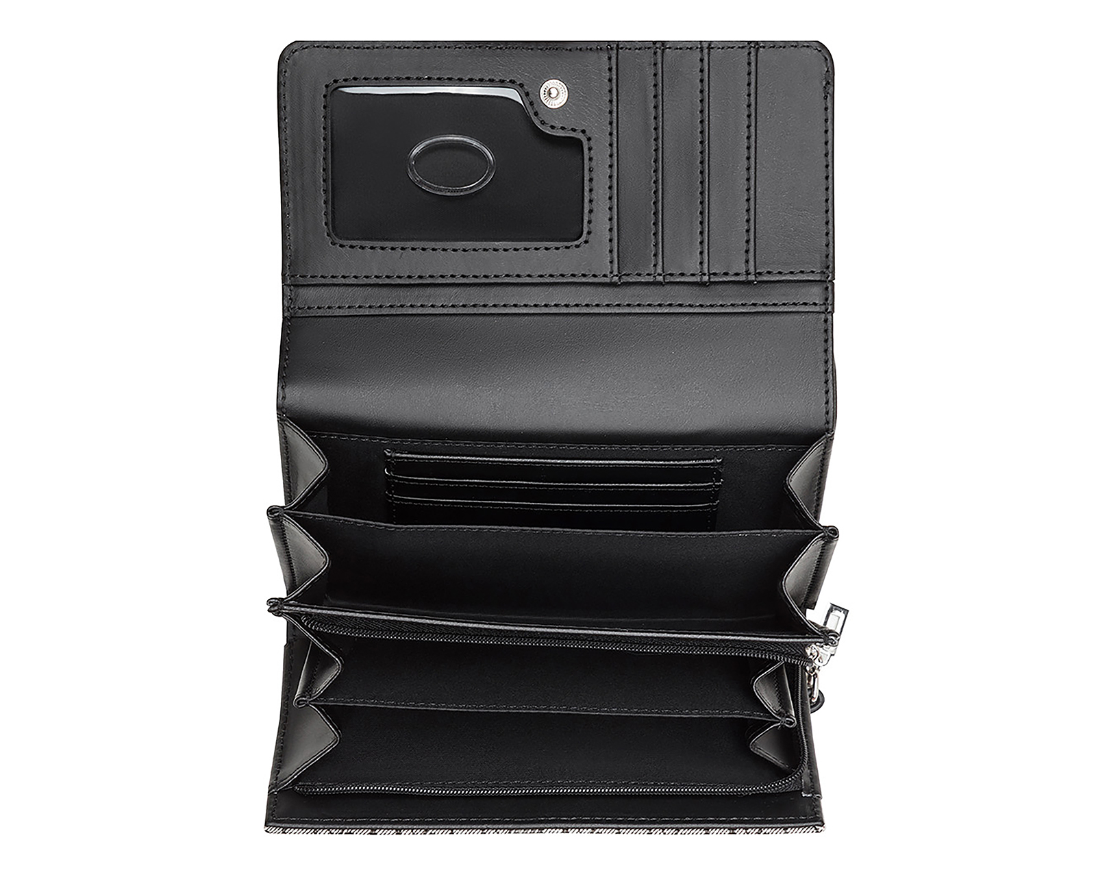 Foto 5 pulgar | Foto 4 | Cartera para Mujer Guess Negra