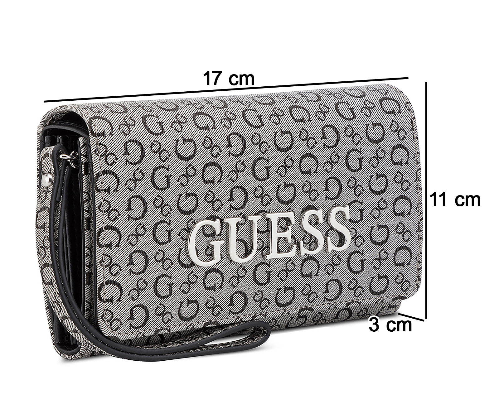 Foto 5 | Foto 5 | Cartera para Mujer Guess Negra
