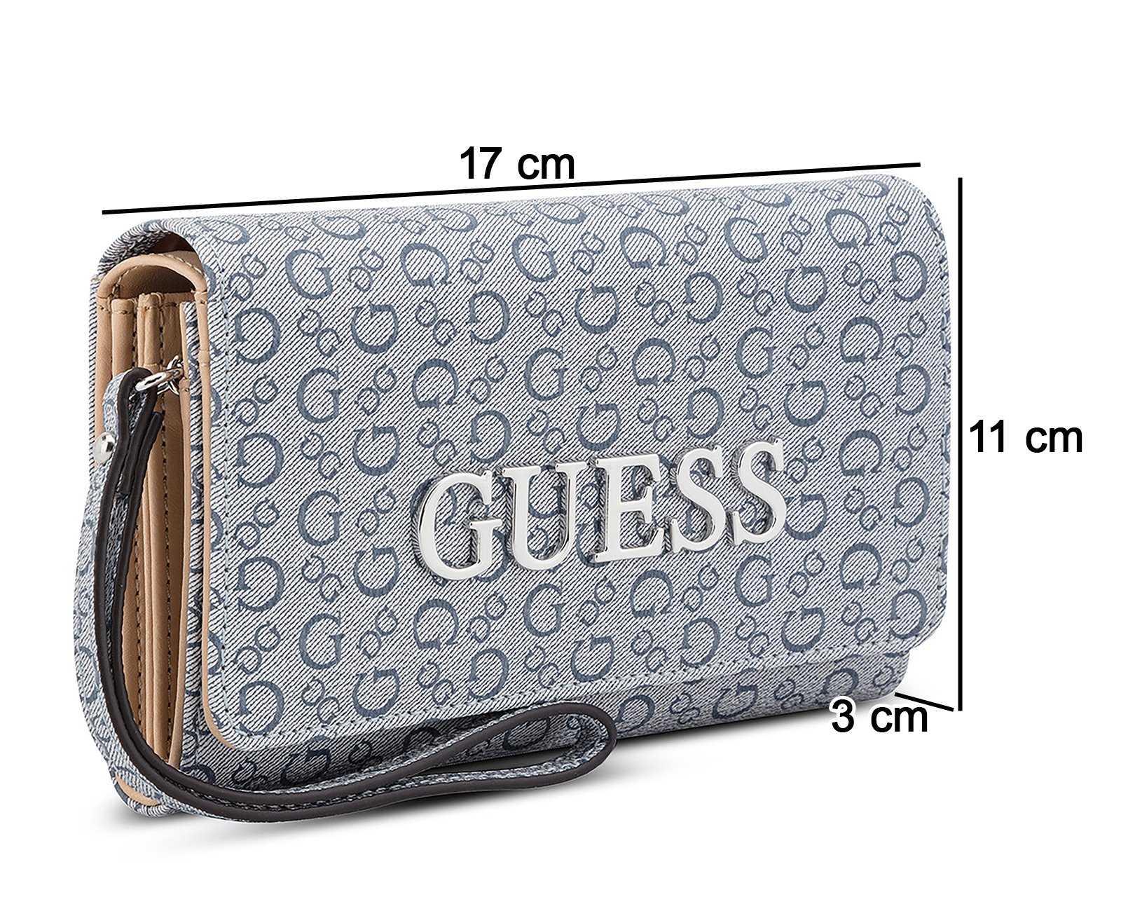 Foto 6 pulgar | Foto 5 | Cartera para Mujer Guess Estampada