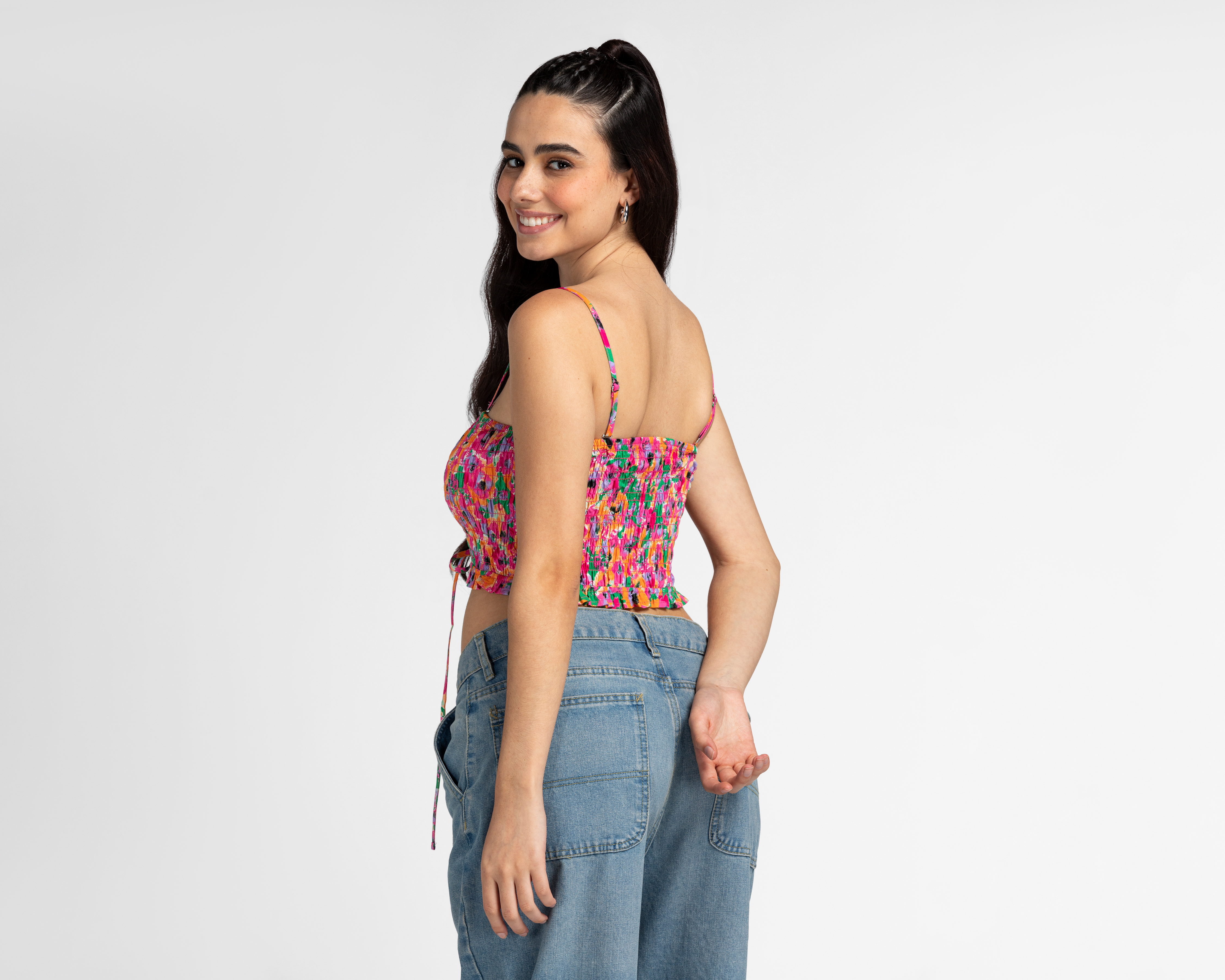 Foto 4 pulgar | Foto 3 | Crop Top 18 Forever de Tirantes para Mujer