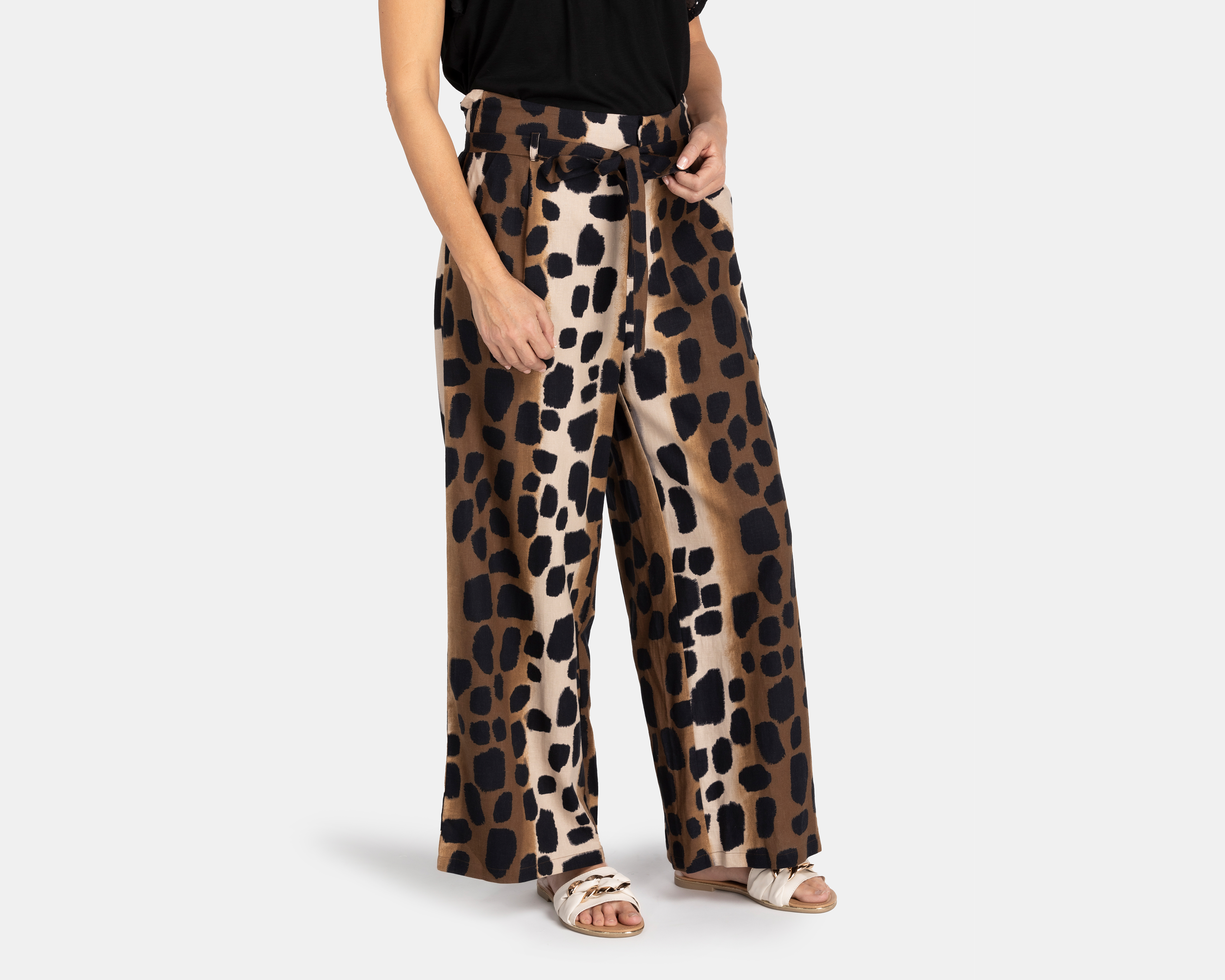 Foto 1 | Foto 1 | Pantalón Casual Sahara Animal Print