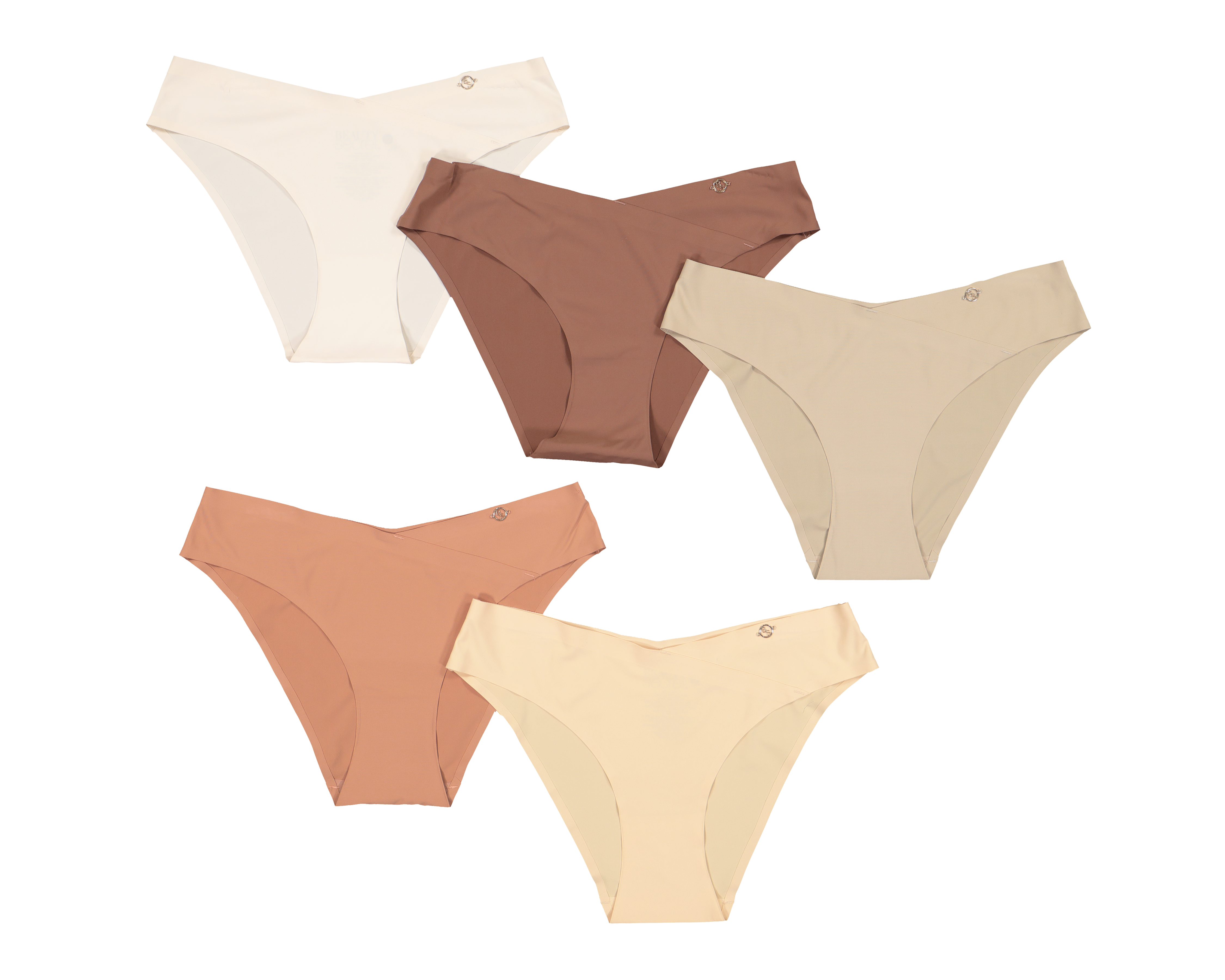 Foto 1 | Foto 1 | Pantaleta Beauty Secret para Mujer 5 Pack