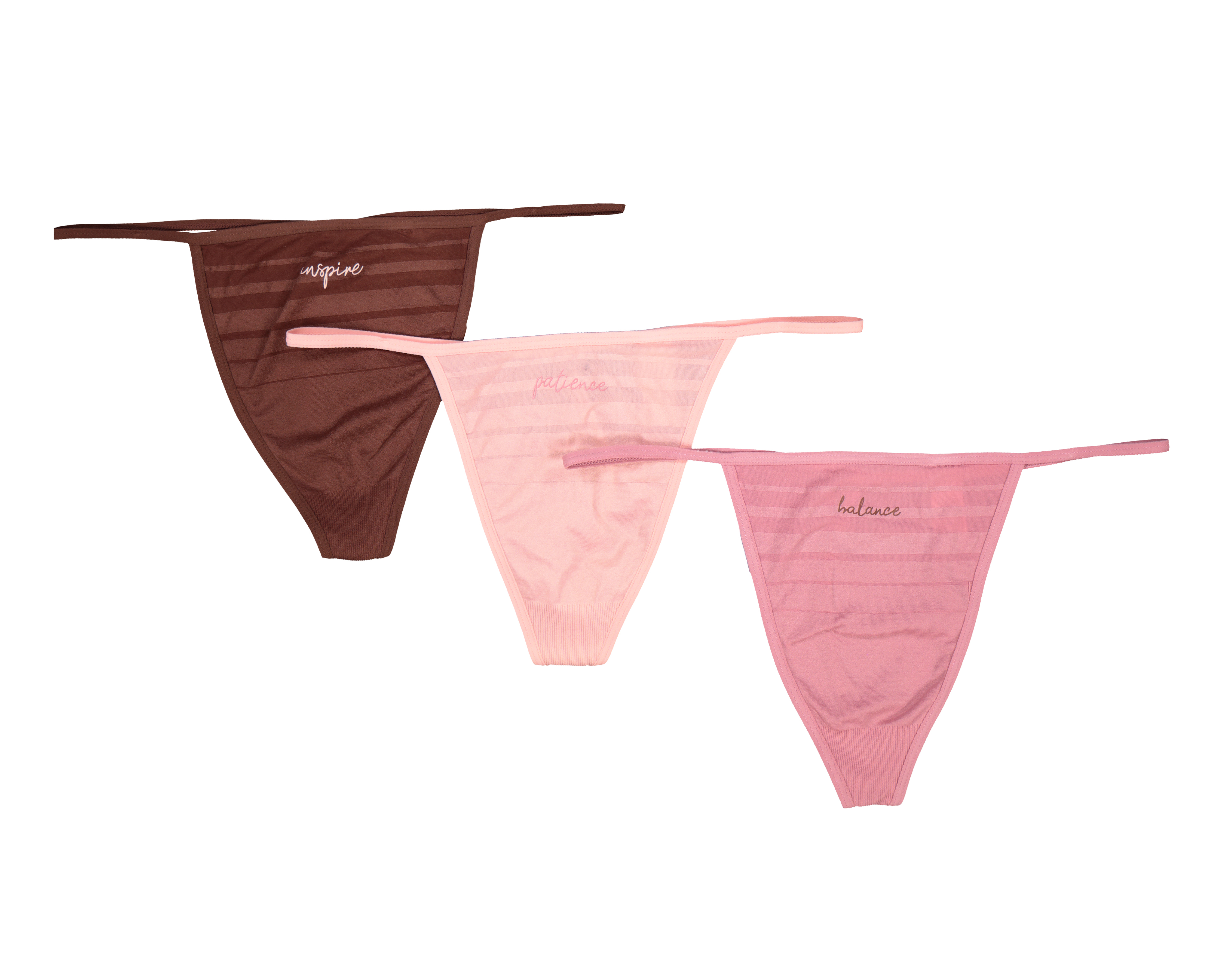 Foto 2 pulgar | Foto 1 | Tanga Lovest para Mujer 3 Pack