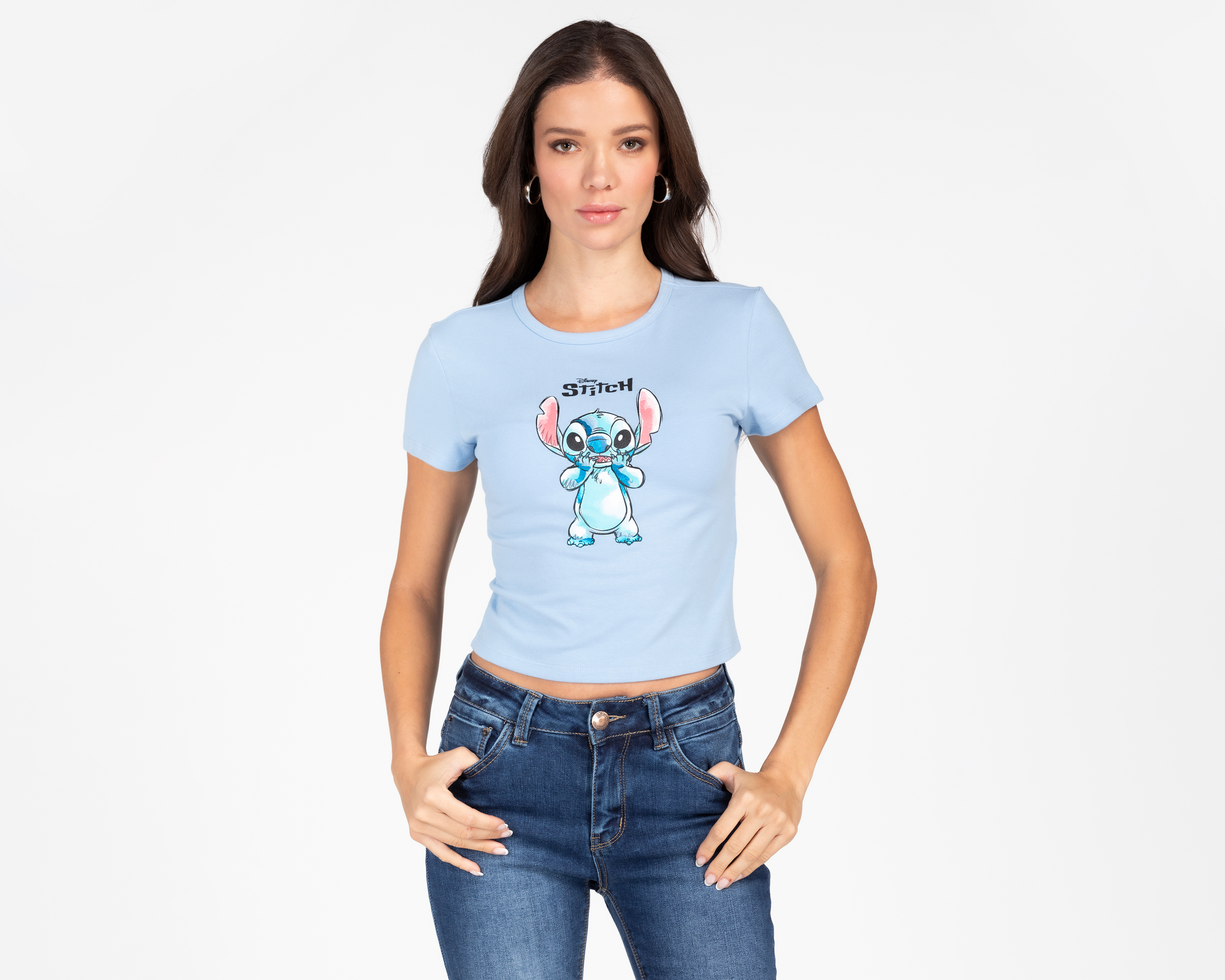Foto 2 pulgar | Foto 1 | Playera Disney Lilo y Stitch para Mujer