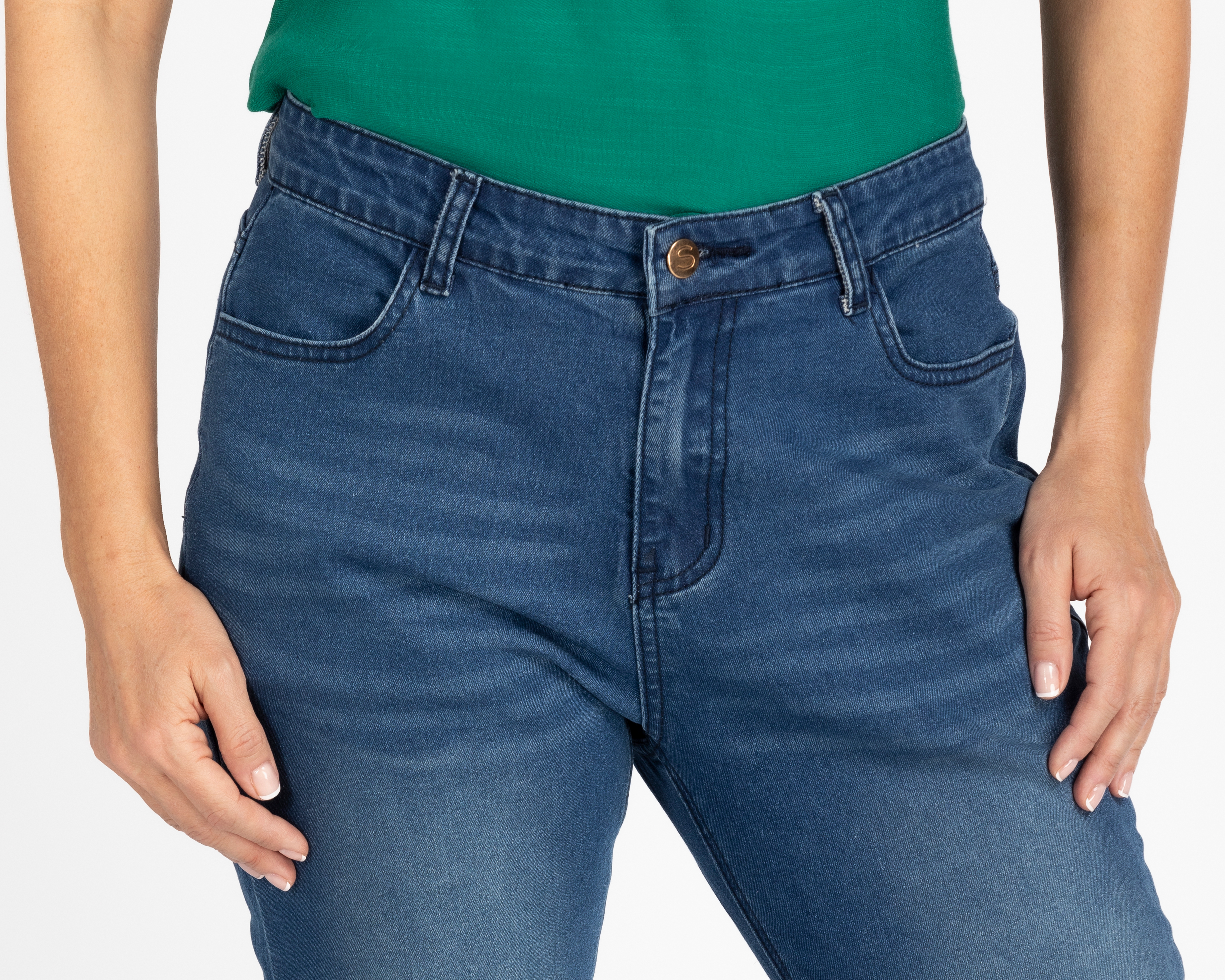 Foto 5 pulgar | Foto 4 | Jeans Sahara Flare Fit Deslavados