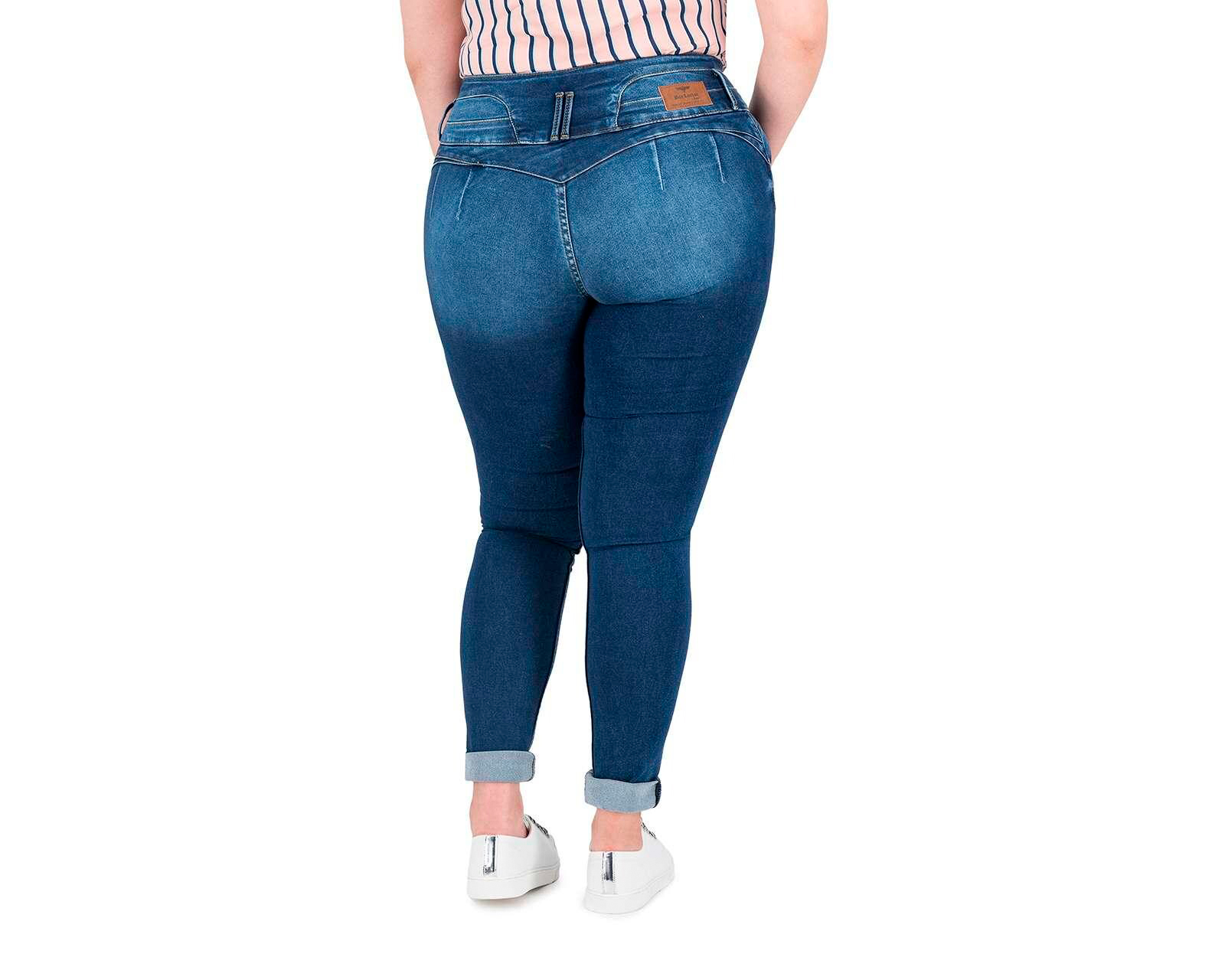 Foto 6 pulgar | Foto 5 | Jeans Push Up Boy London para Mujer