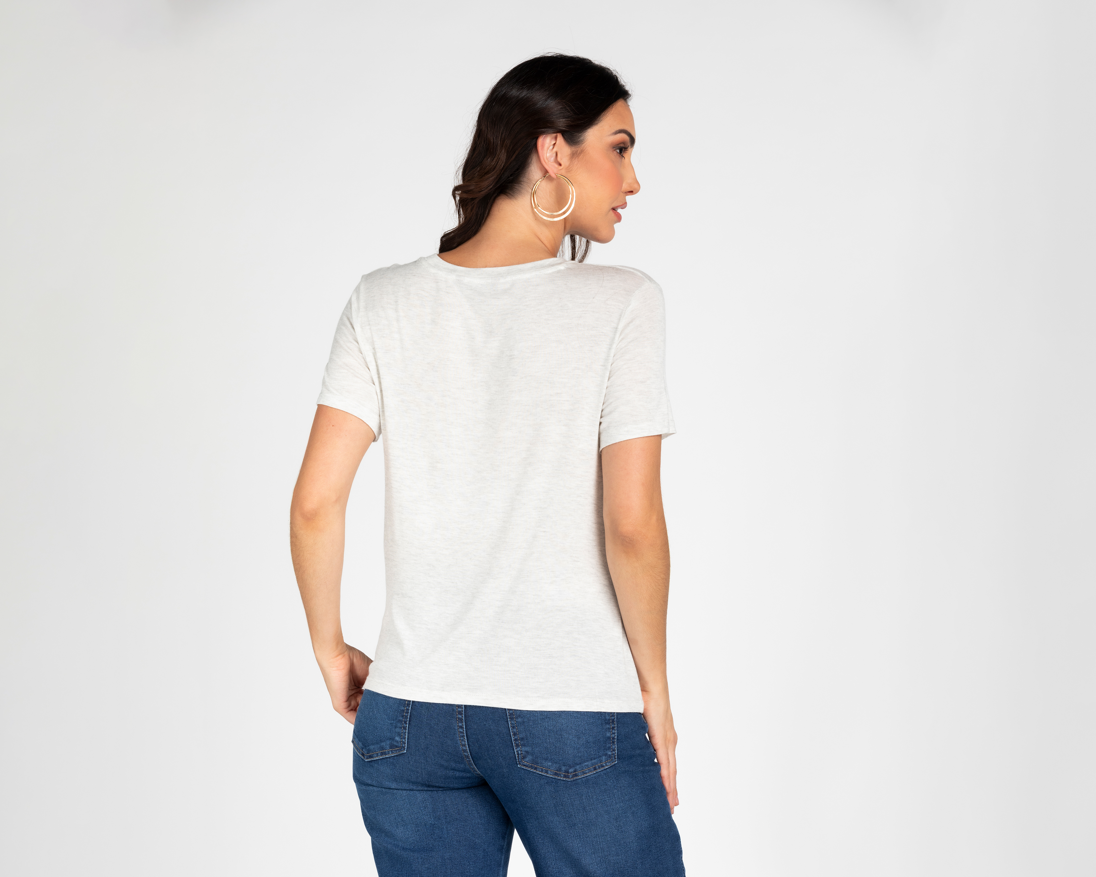 Foto 4 pulgar | Foto 3 | Playera Sahara Estampada para Mujer