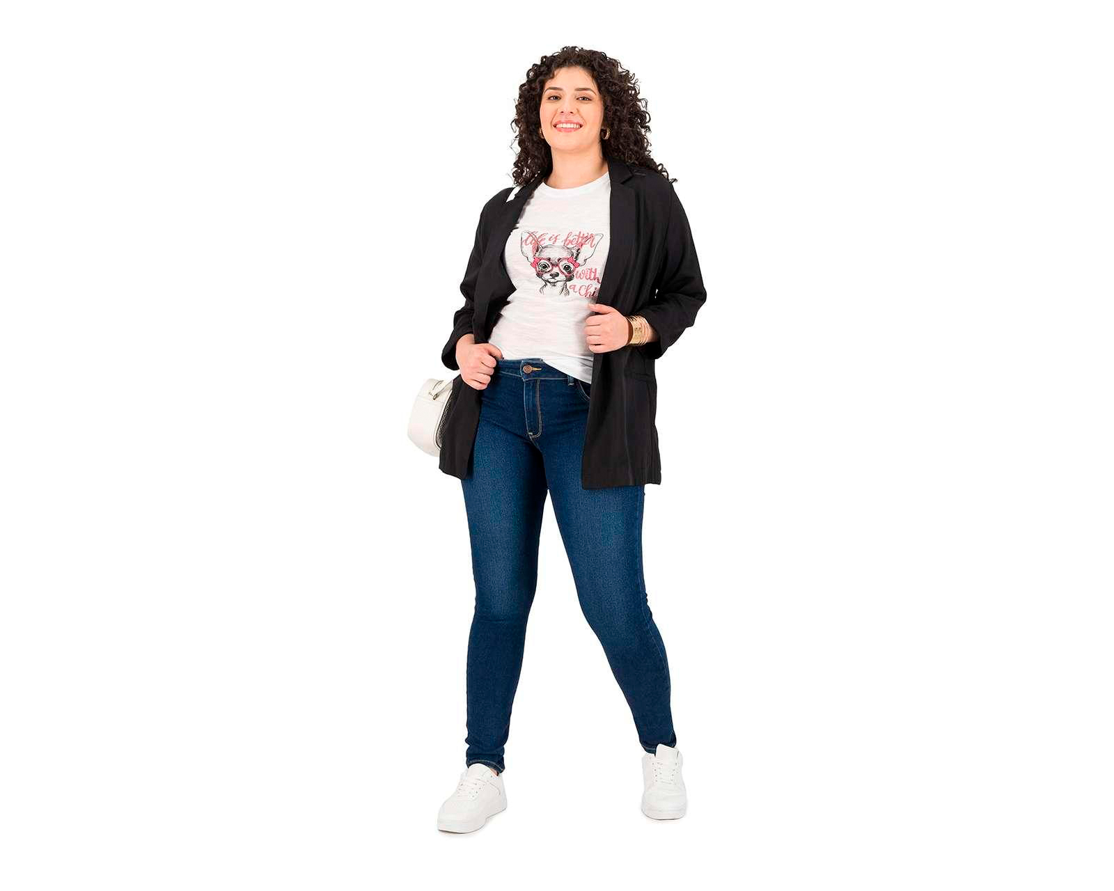 Foto 6 pulgar | Foto 5 | Jeans Skinny Oggi para Mujer