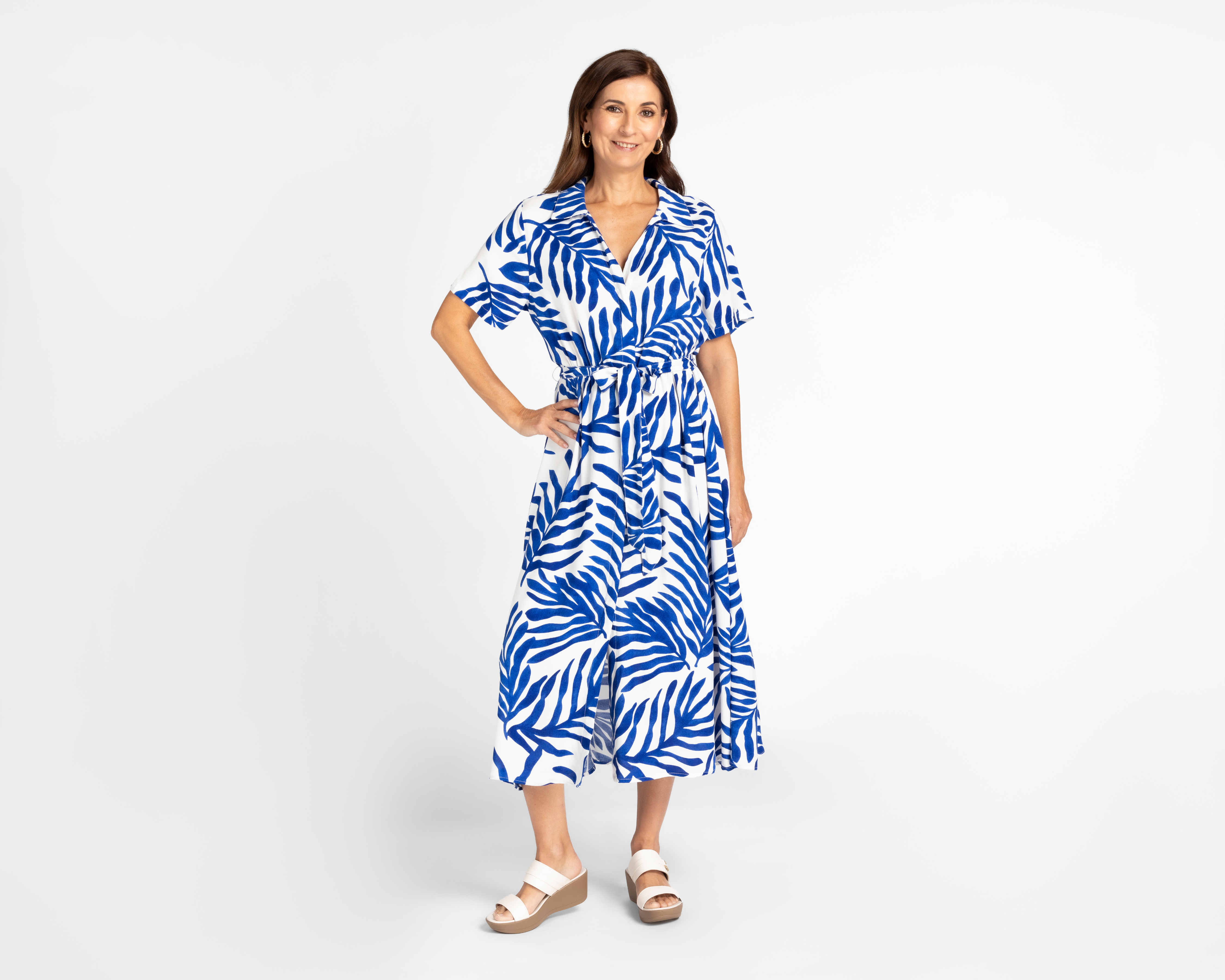 Foto 1 | Foto 1 | Vestido Lady Sun Midi Estampado Floral con Botones