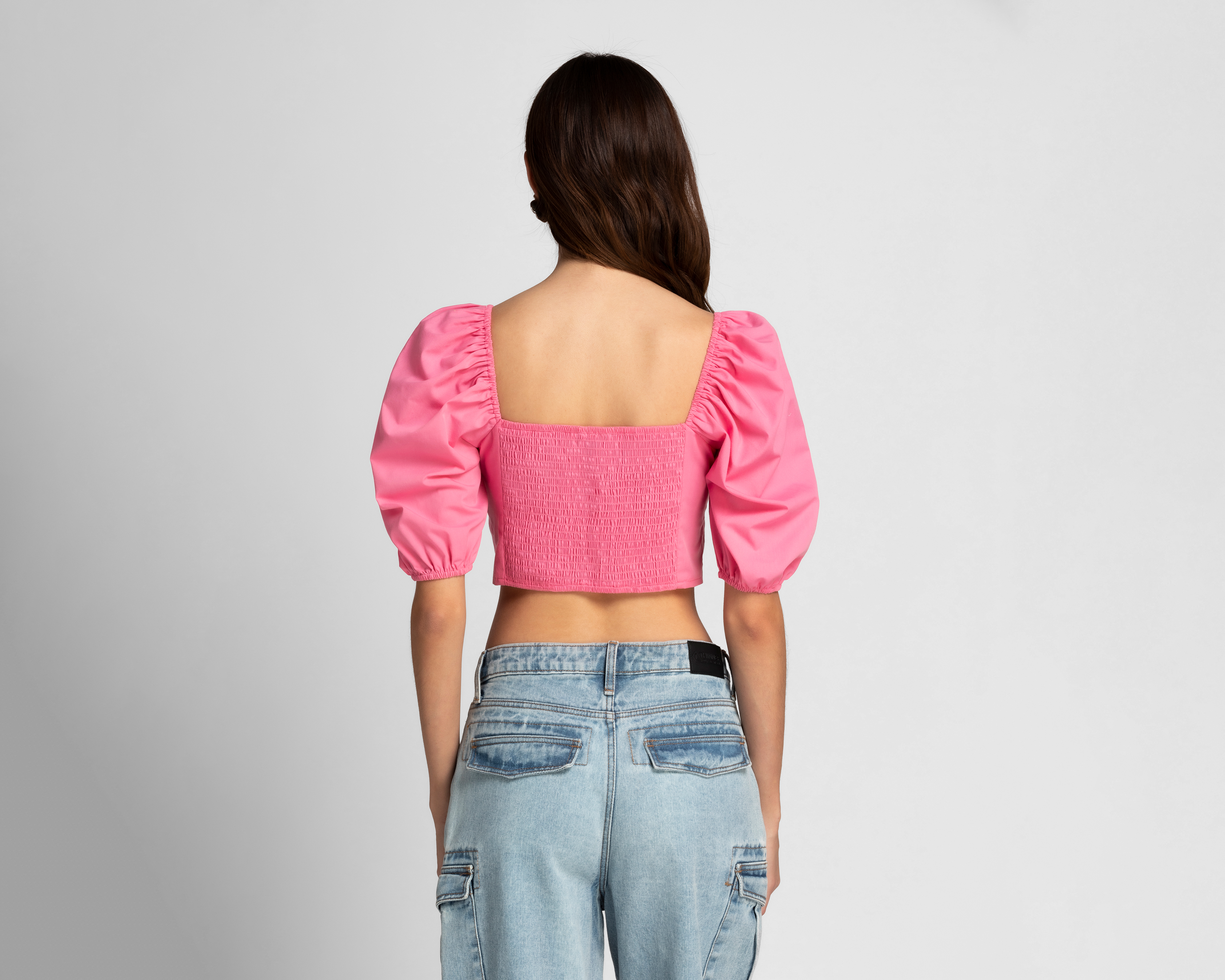 Foto 4 pulgar | Foto 3 | Blusa Refill Manga Corta Rosa