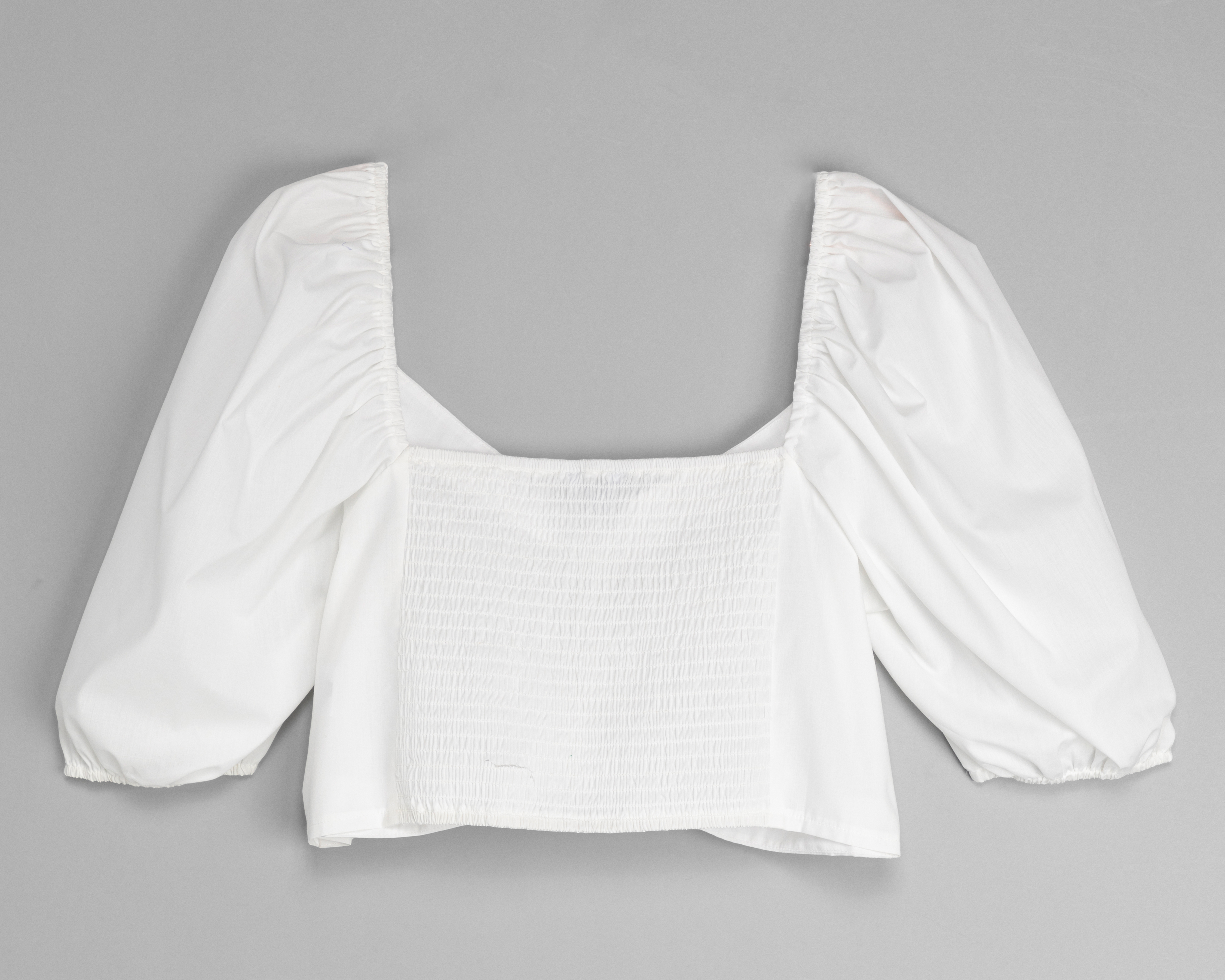 Foto 2 | Foto 2 | Blusa Refill tipo Crop Blanca