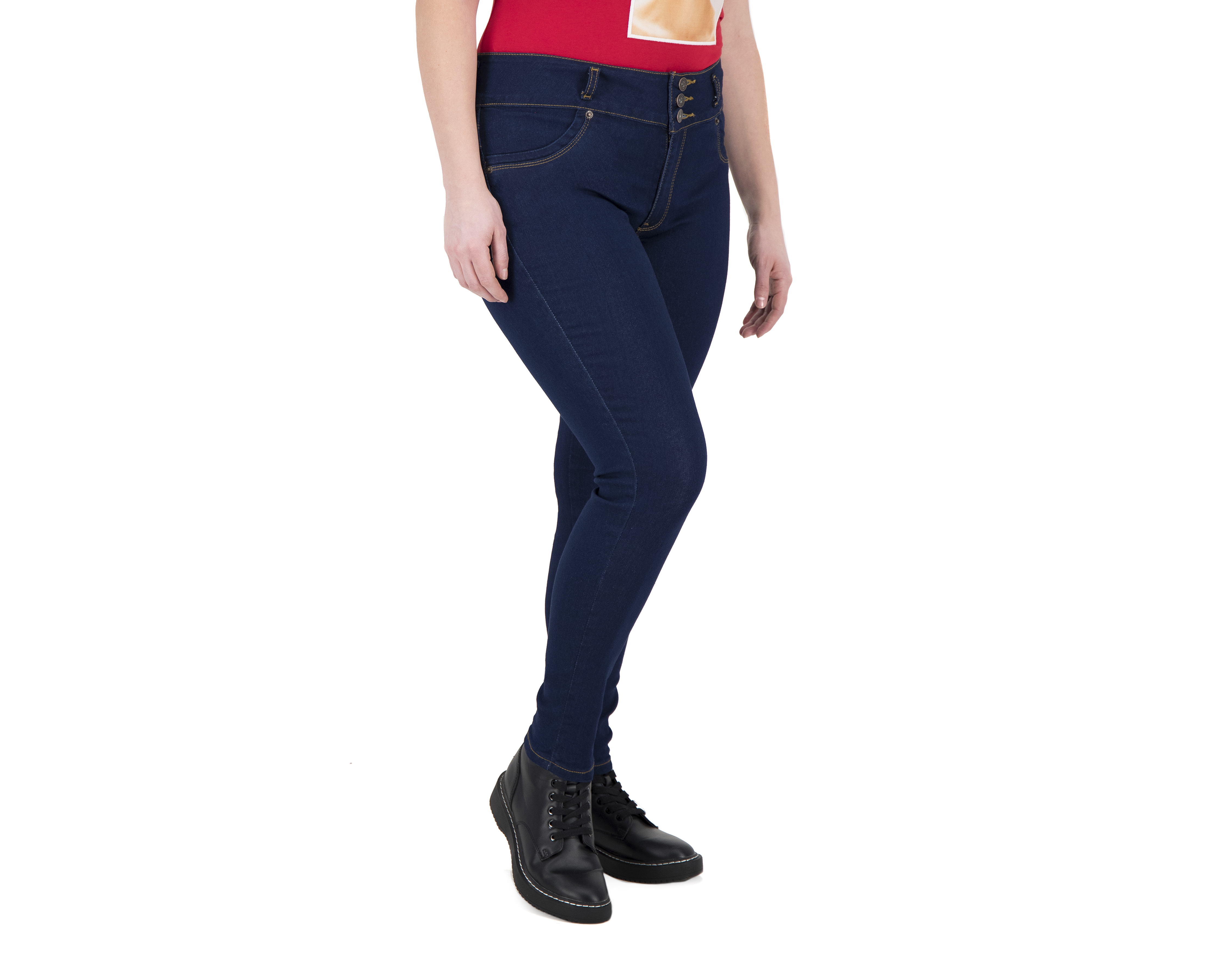 Foto 5 pulgar | Foto 4 | Jeans Skinny Sahara para Mujer