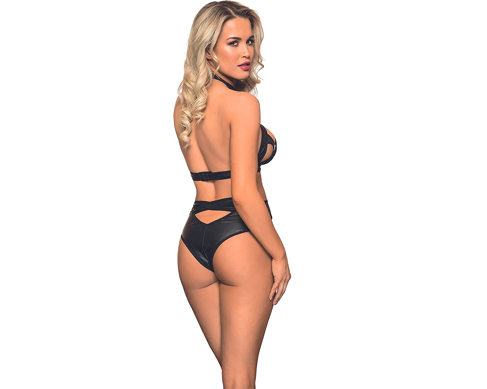 Foto 2 | Foto 2 | Baby Doll Western F.A.S.H.I.O.N Halter para Mujer