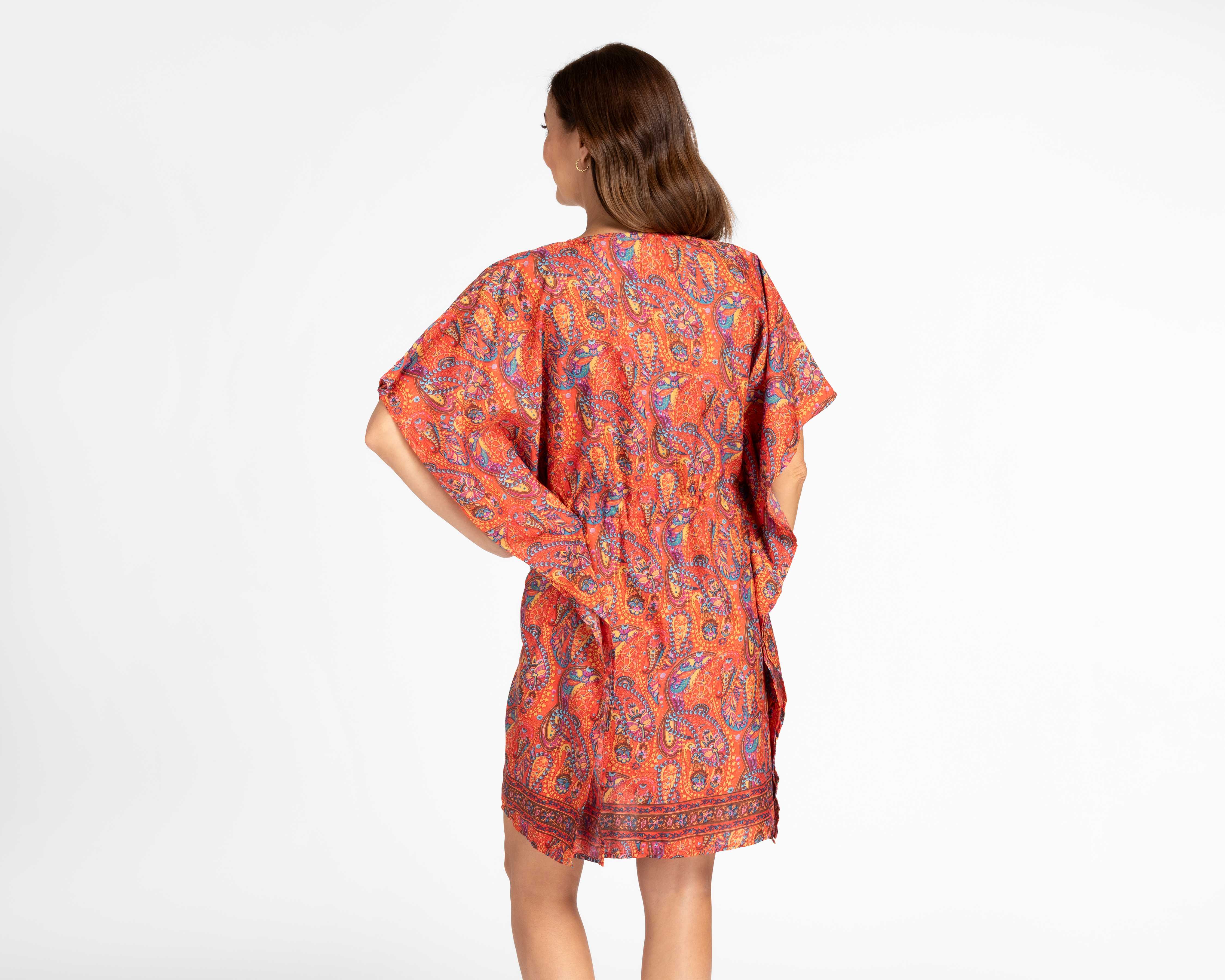 Foto 3 | Foto 3 | Vestido Lady Sun de Playa Anaranjado