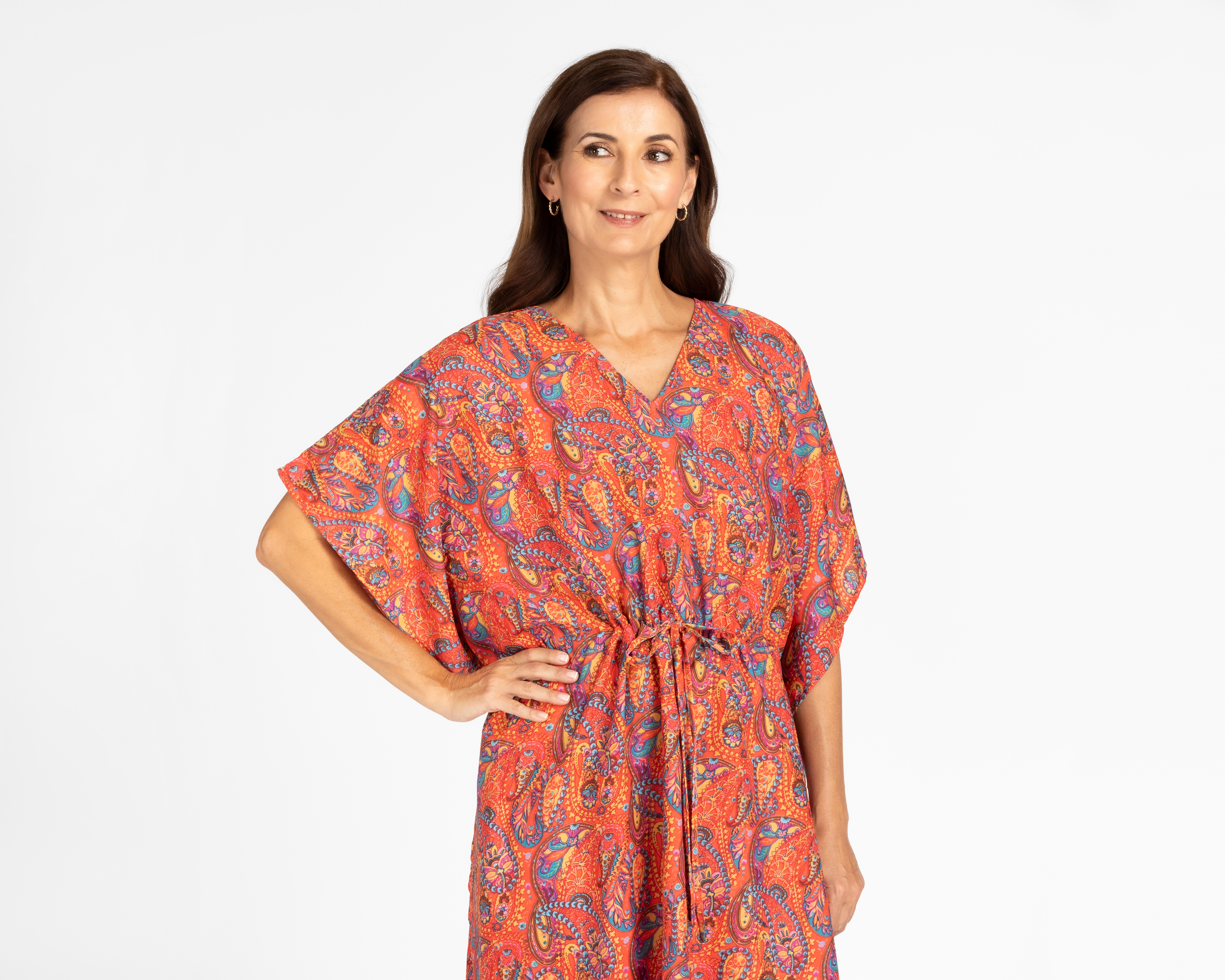 Foto 4 | Foto 4 | Vestido Lady Sun de Playa Anaranjado