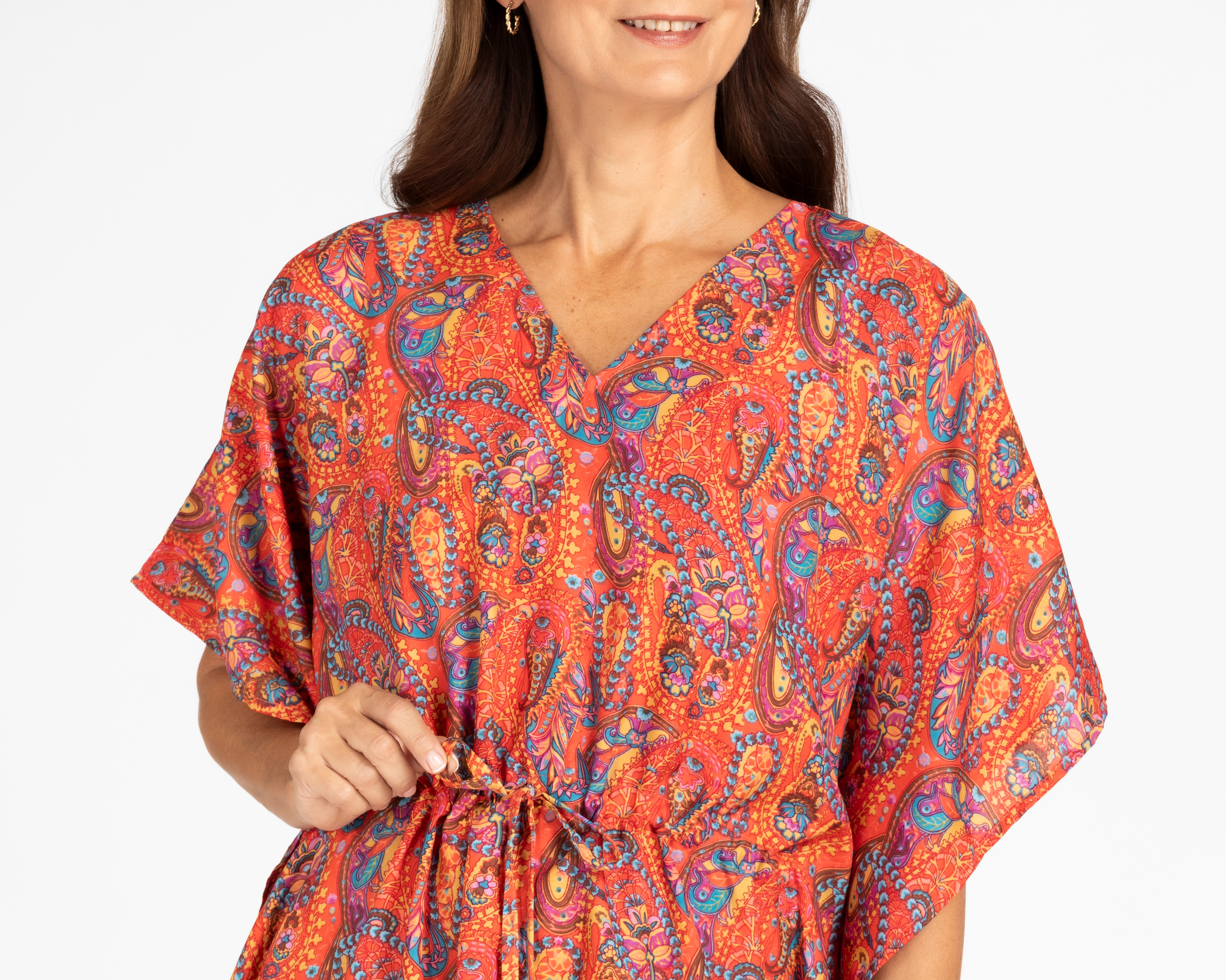 Foto 5 | Foto 5 | Vestido Lady Sun de Playa Anaranjado