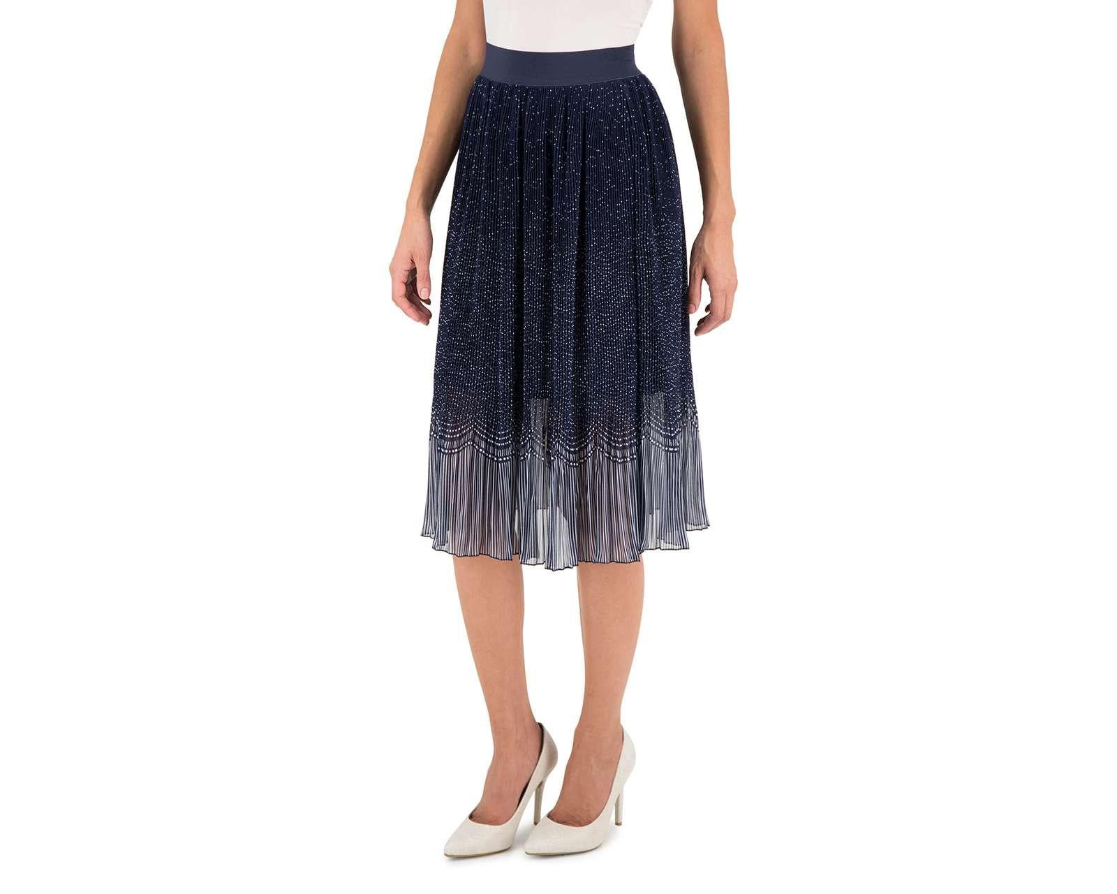 Falda Midi Sahara Plisada