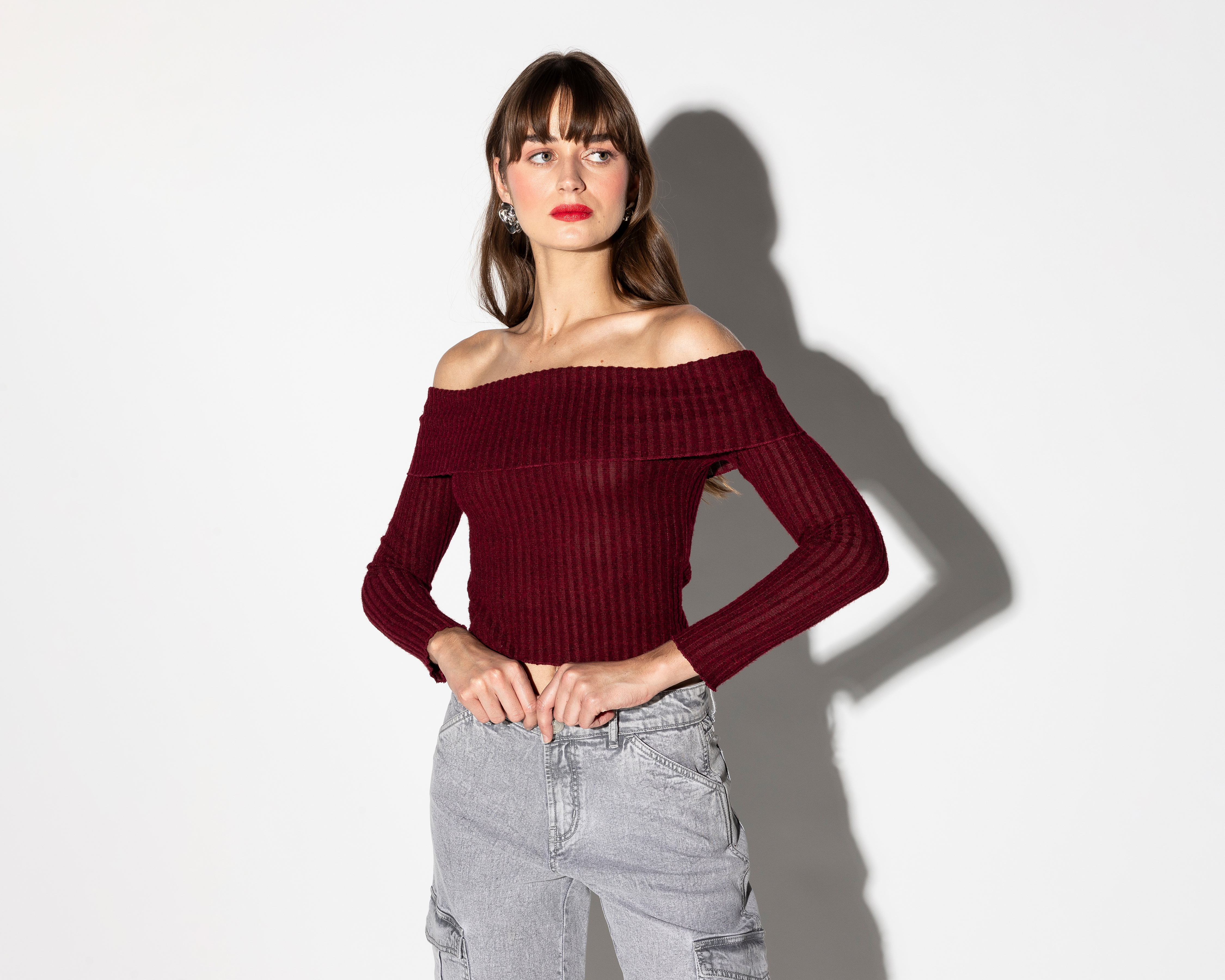 Foto 2 | Foto 2 | Blusa Strona Hombros Descubiertos para Mujer