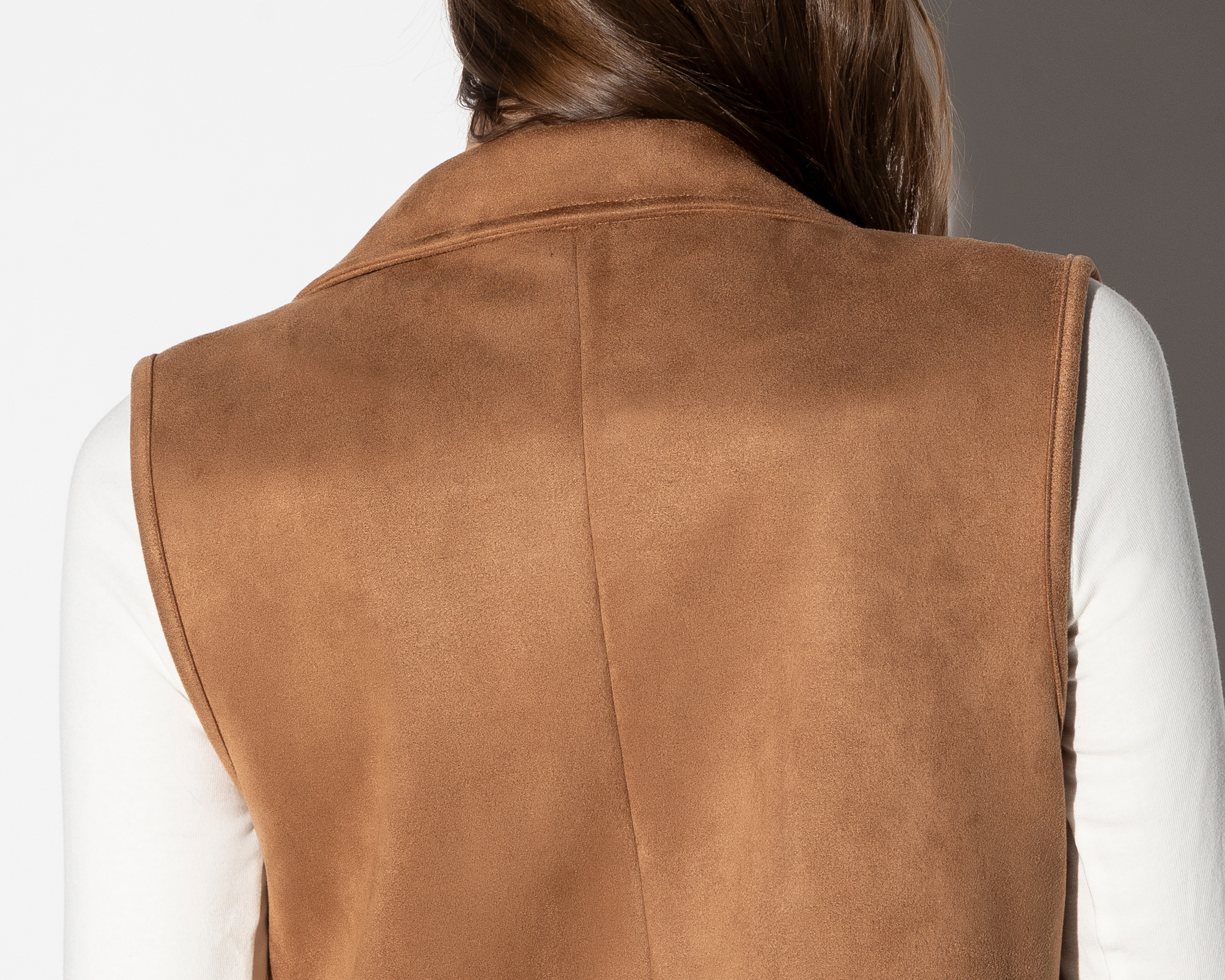 Foto 5 | Foto 5 | Chaleco Camel Strona para Mujer