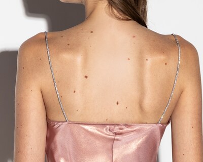 Foto 5 | Foto 5 | Vestido de Noche Strona Rosa sin Mangas