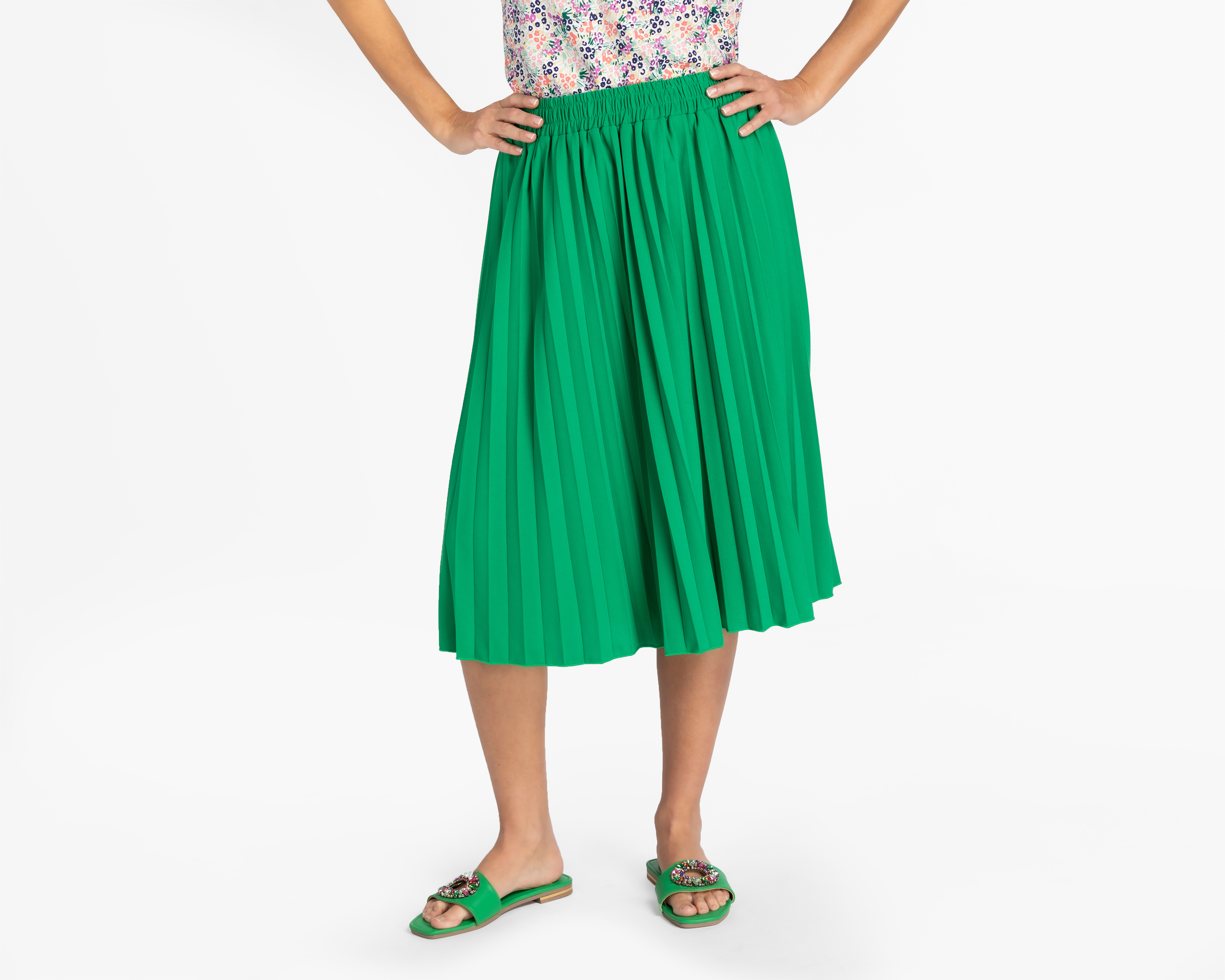 Foto 1 | Foto 1 | Falda Midi Sahara Plisada