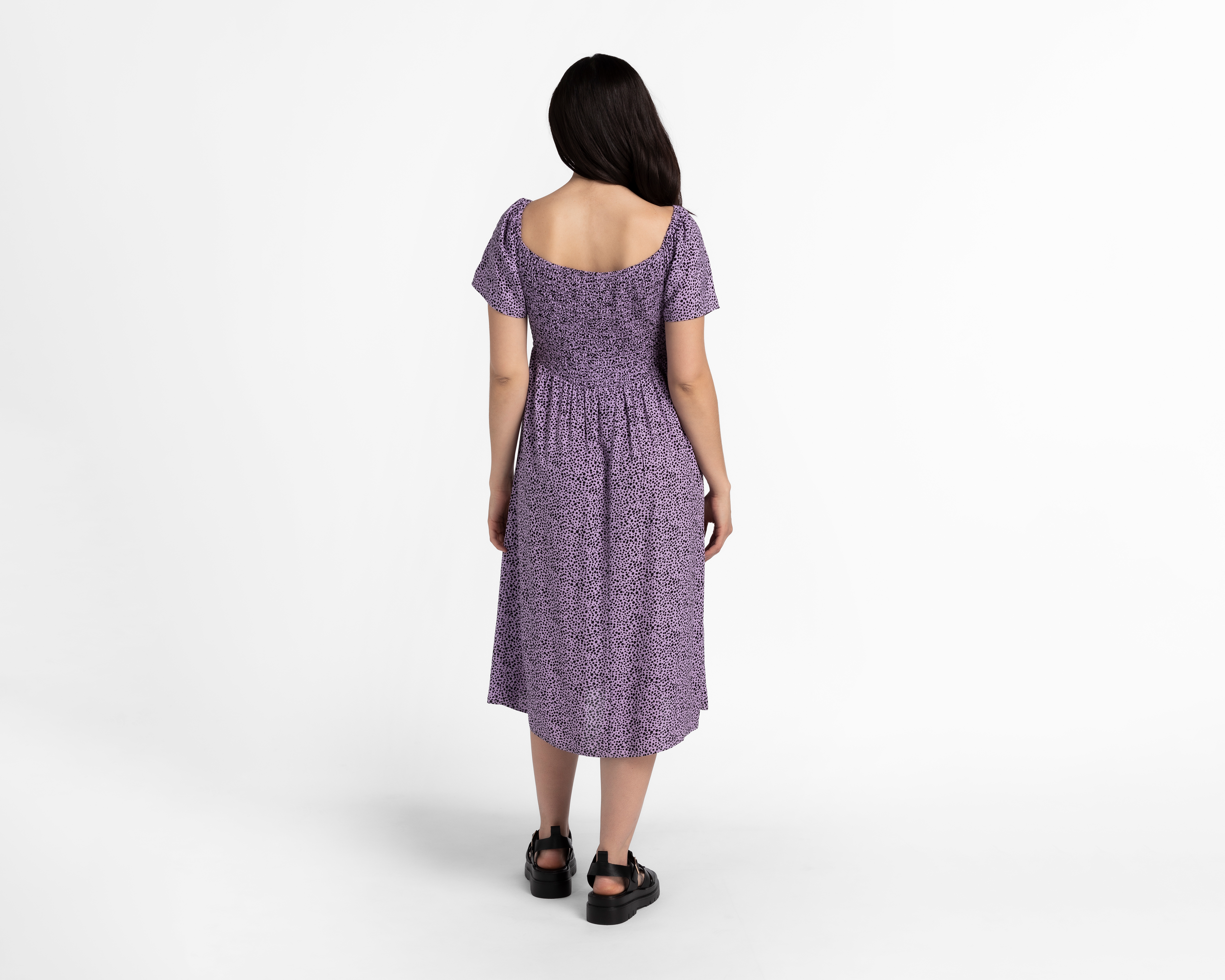 Foto 4 pulgar | Foto 3 | Vestido de Maternidad Mamá Bella Manga Corta