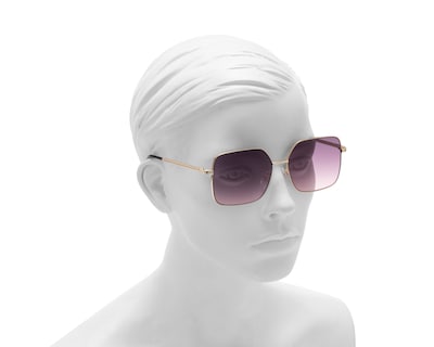 Foto 5 | Foto 5 | Lentes de Sol Strona Cuadrados Dorados