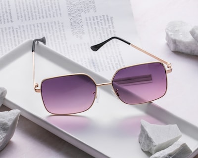 Foto 7 | Foto 7 | Lentes de Sol Strona Cuadrados Dorados