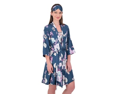 Foto 1 | Foto 1 | Pijama y Bata Beauty Secret para Mujer 4 Piezas