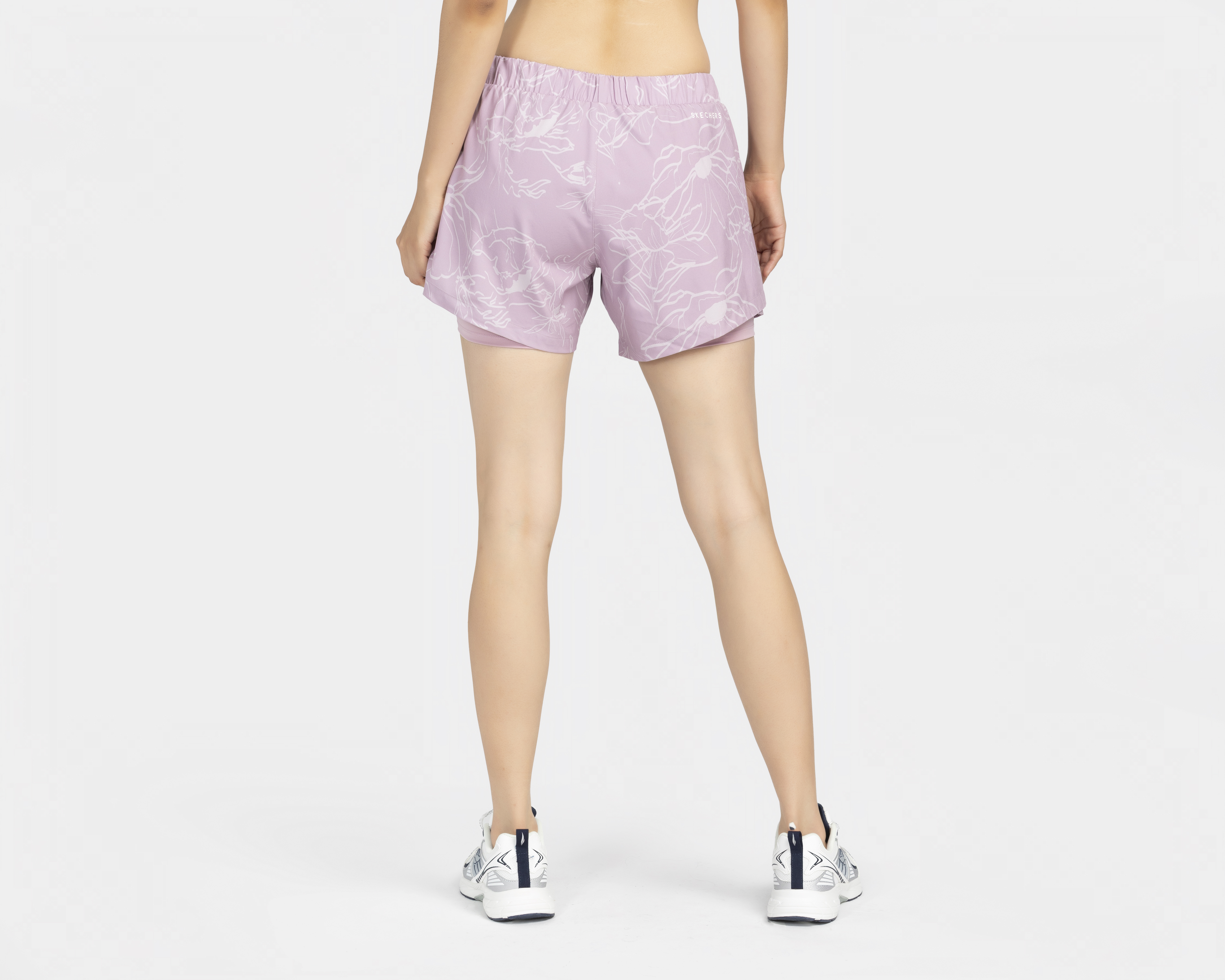 Foto 4 pulgar | Foto 3 | Short de Entrenamiento Skechers para Mujer