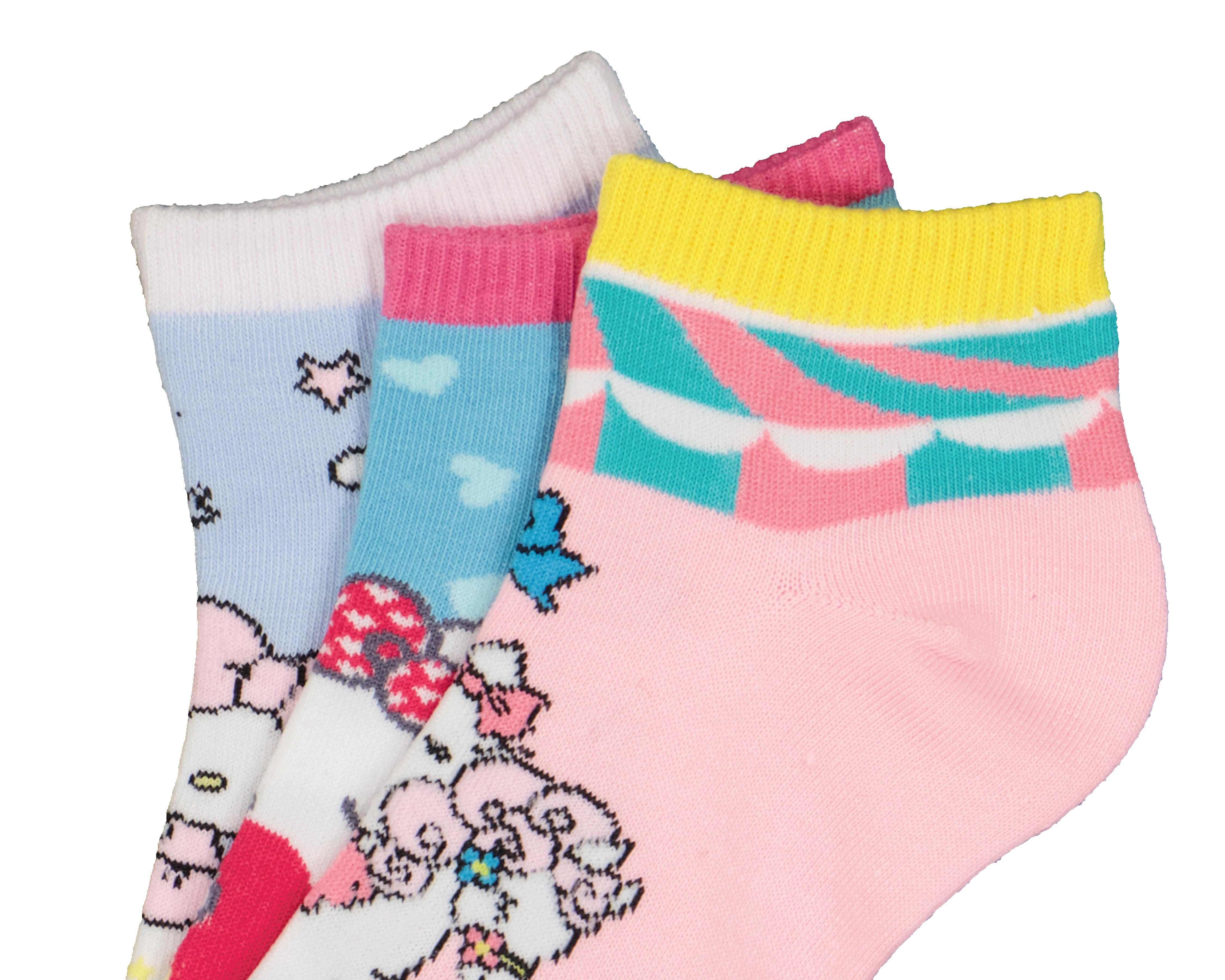 Foto 2 | Foto 2 | Calcetas Hello Kitty para Mujer 3 Pares