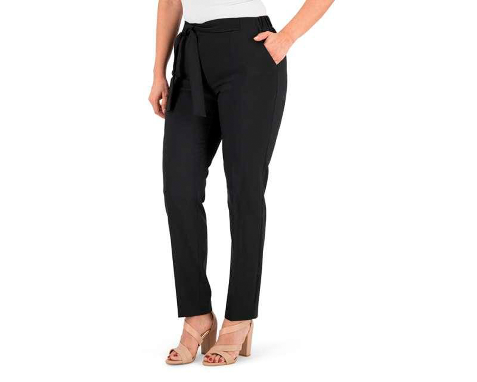 Foto 2 pulgar | Foto 1 | Pantalón de Vestir Negro marca Sahara para Mujer