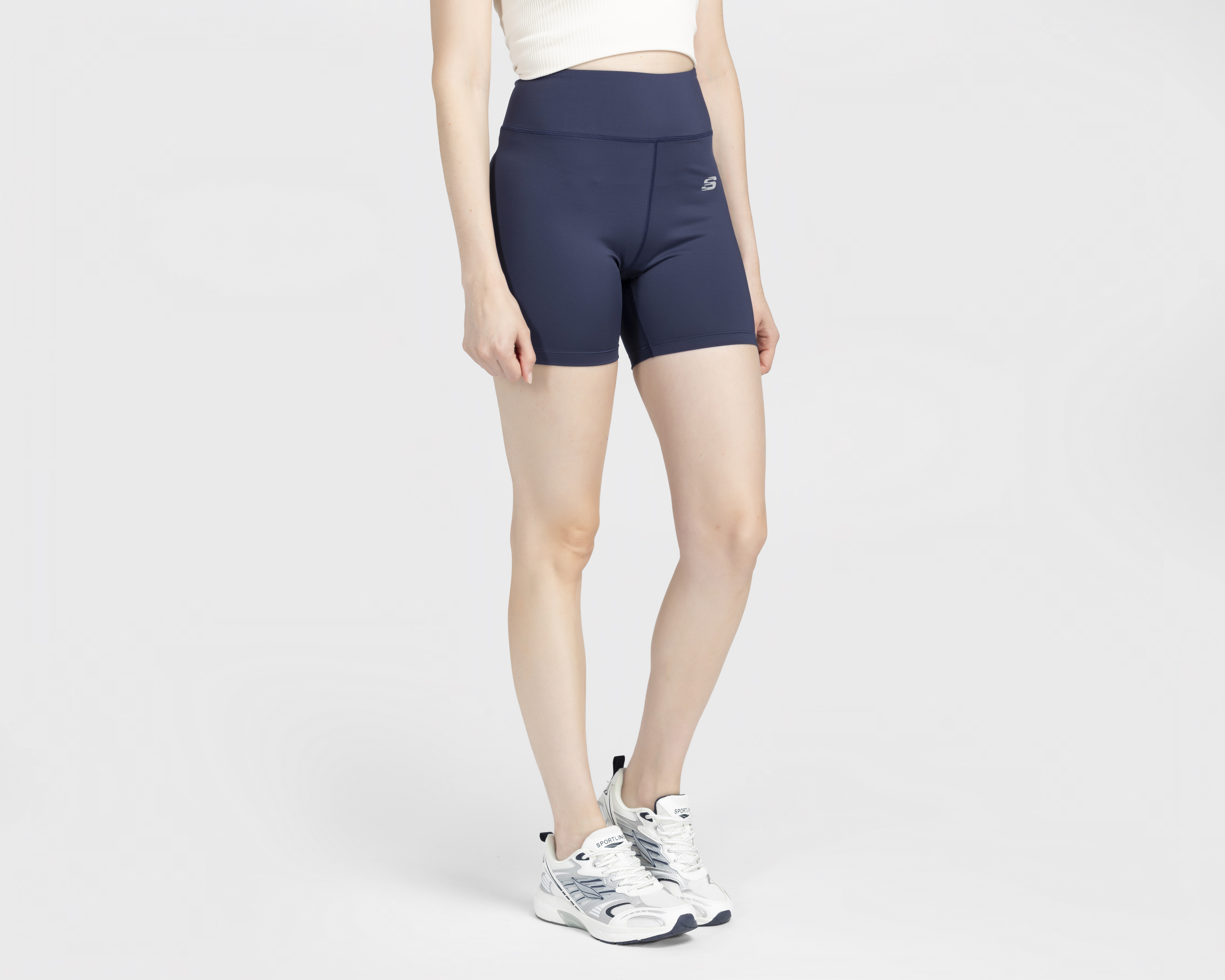 Foto 2 pulgar | Foto 1 | Short de Ciclismo Skechers para Mujer