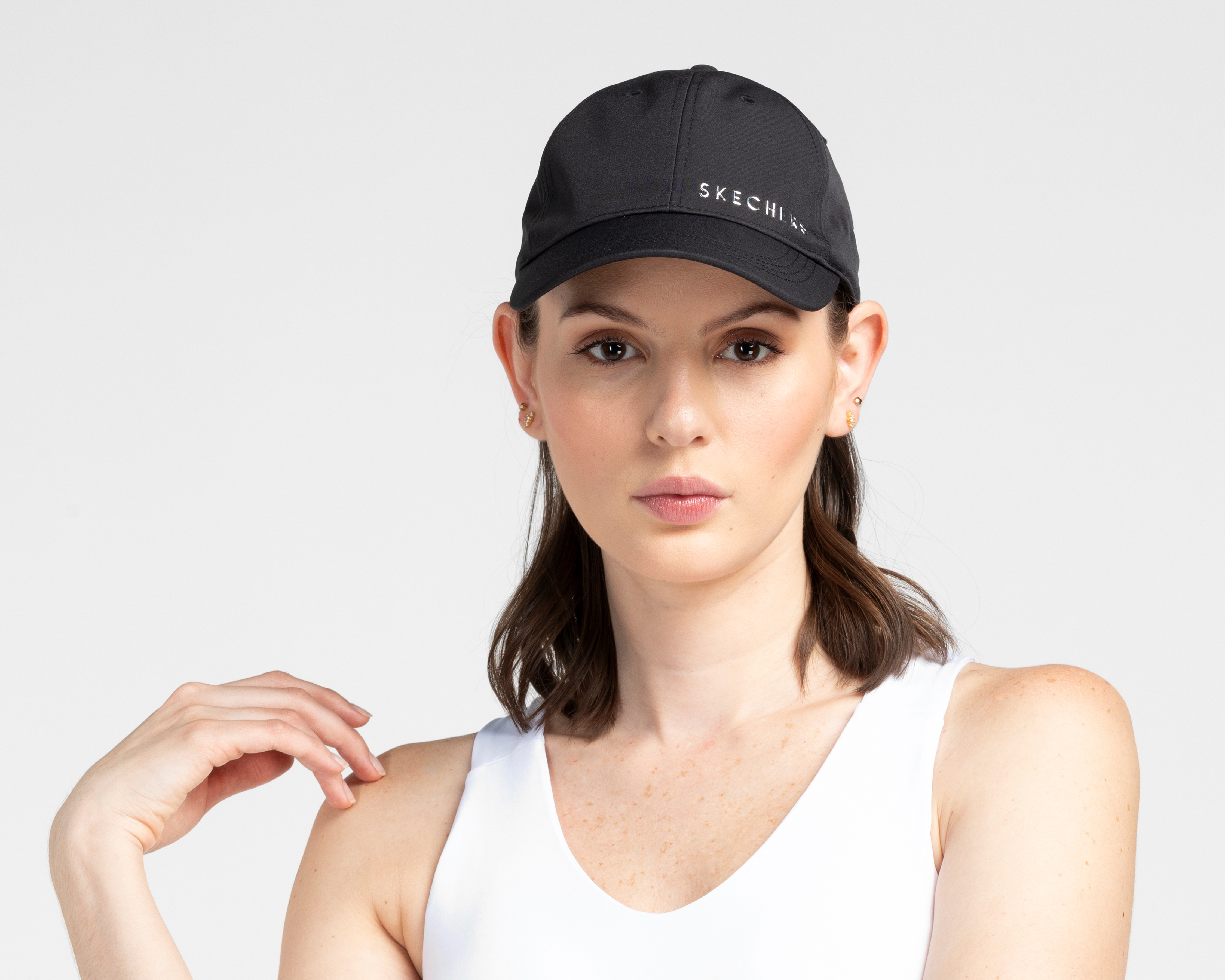Foto 6 pulgar | Foto 5 | Gorra Curva Skechers para Mujer