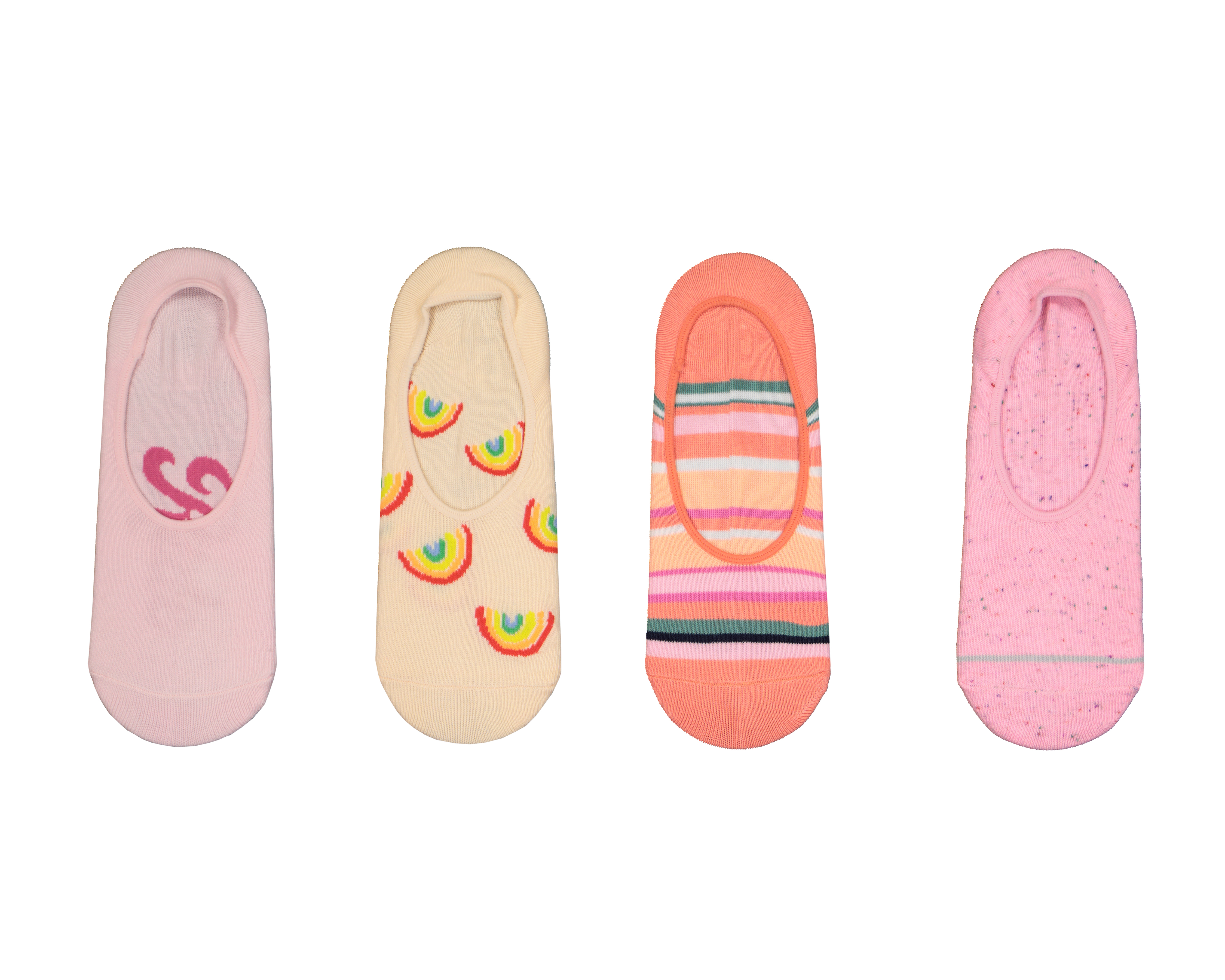 Calcetas Invisibles Lovest para Mujer 4 Pares