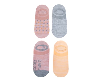 Foto 1 | Foto 1 | Calcetas Invisibles Lovest para Mujer 4 Pares