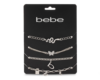 Foto 1 | Foto 1 | Pulsera Bebe Plateada 4 Piezas