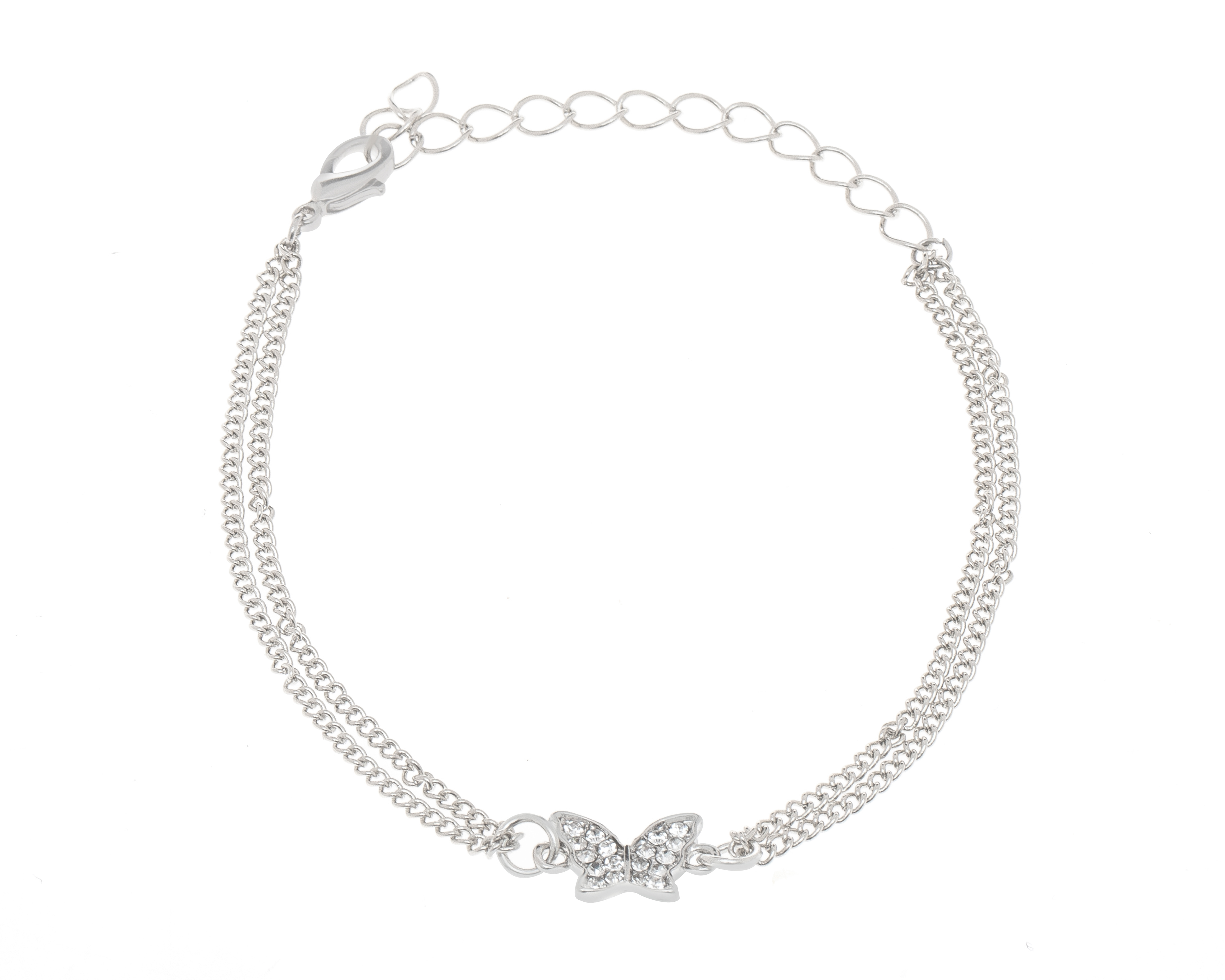 Foto 3 pulgar | Foto 2 | Pulsera Bebe Plateada 4 Piezas