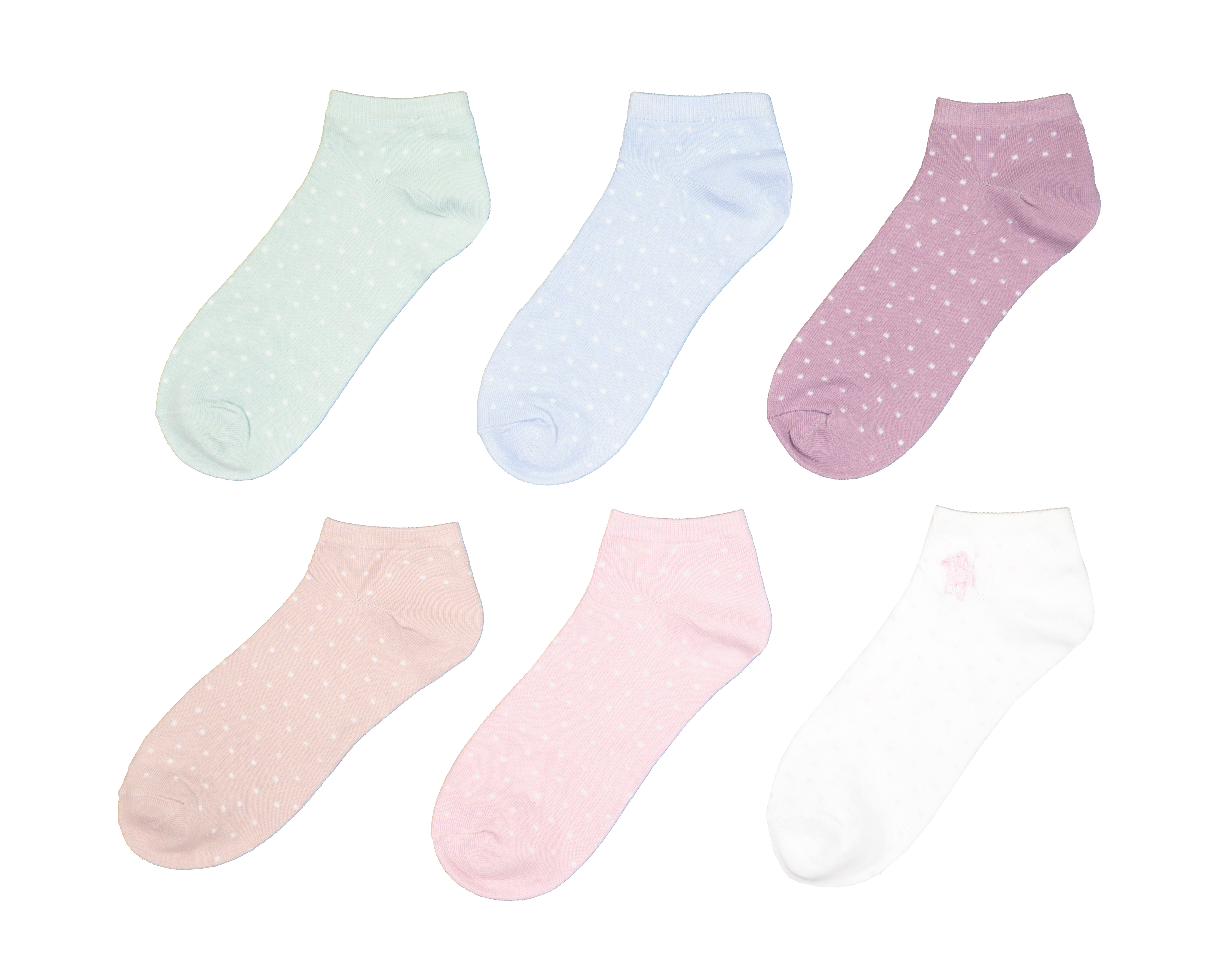 Calcetas Tines York Team Polo Club para Mujer 6 Pares